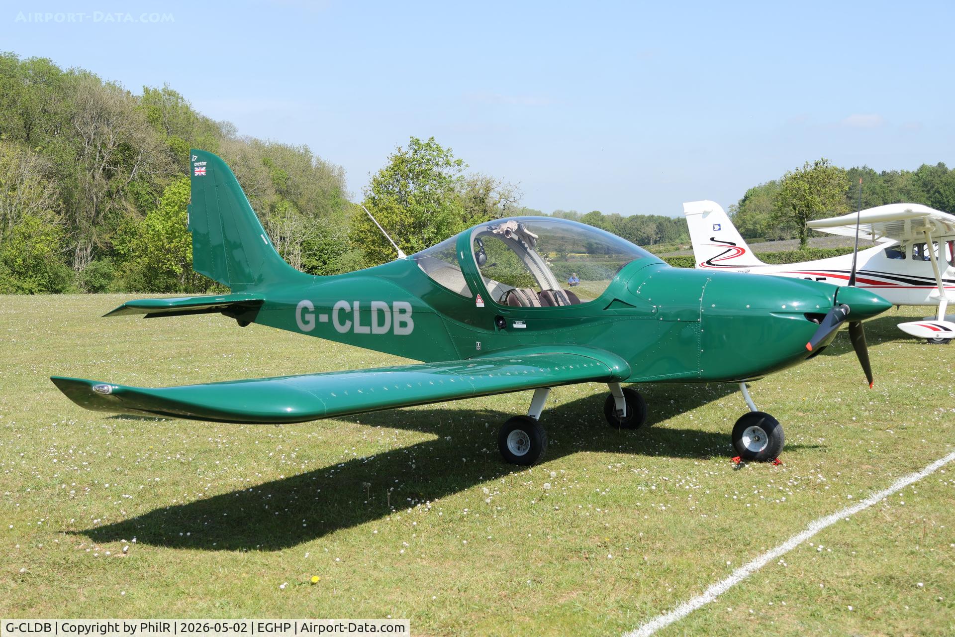 G-CLDB, 2019 Evektor EV-97 Eurostar SL C/N BMAA/HB/713, G-CLDB 2019 EV-97 Eurostar SL Microlight 912(1) Microlight Show Popham 