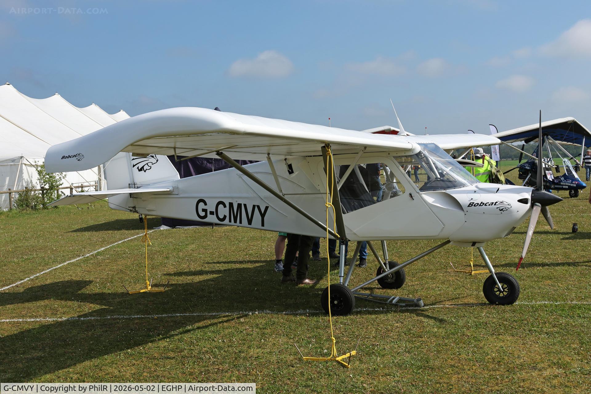 G-CMVY, , G-CMVY 2024 The Light Aircraft Co Ltd Bobcat 600 Microlight Show Popham 
