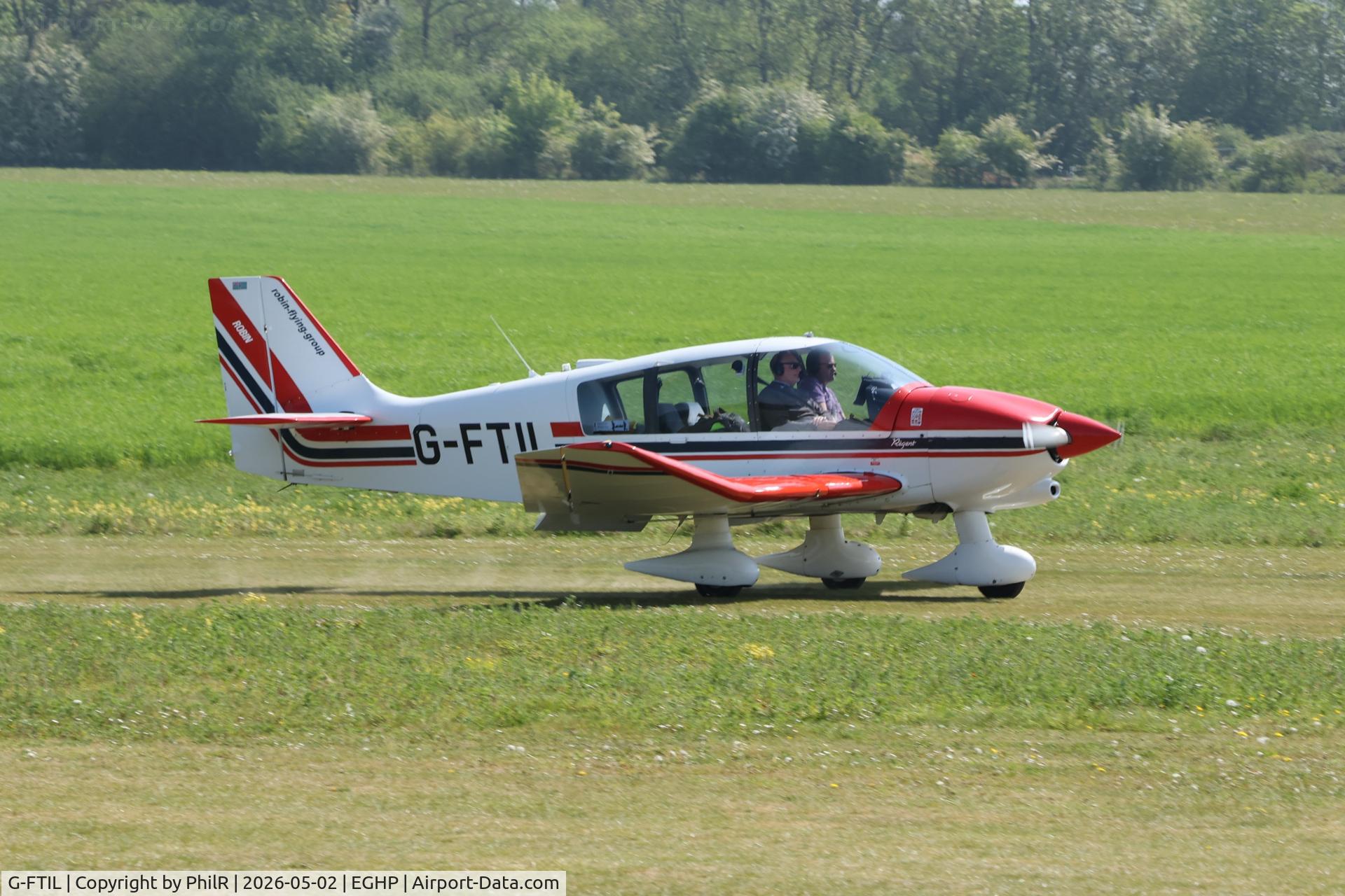 G-FTIL, 1988 Robin DR-400-180 Regent Regent C/N 1825, G-FTIL 1988 Pierre Robin DR400 180 Regent Microlight Show Popham
