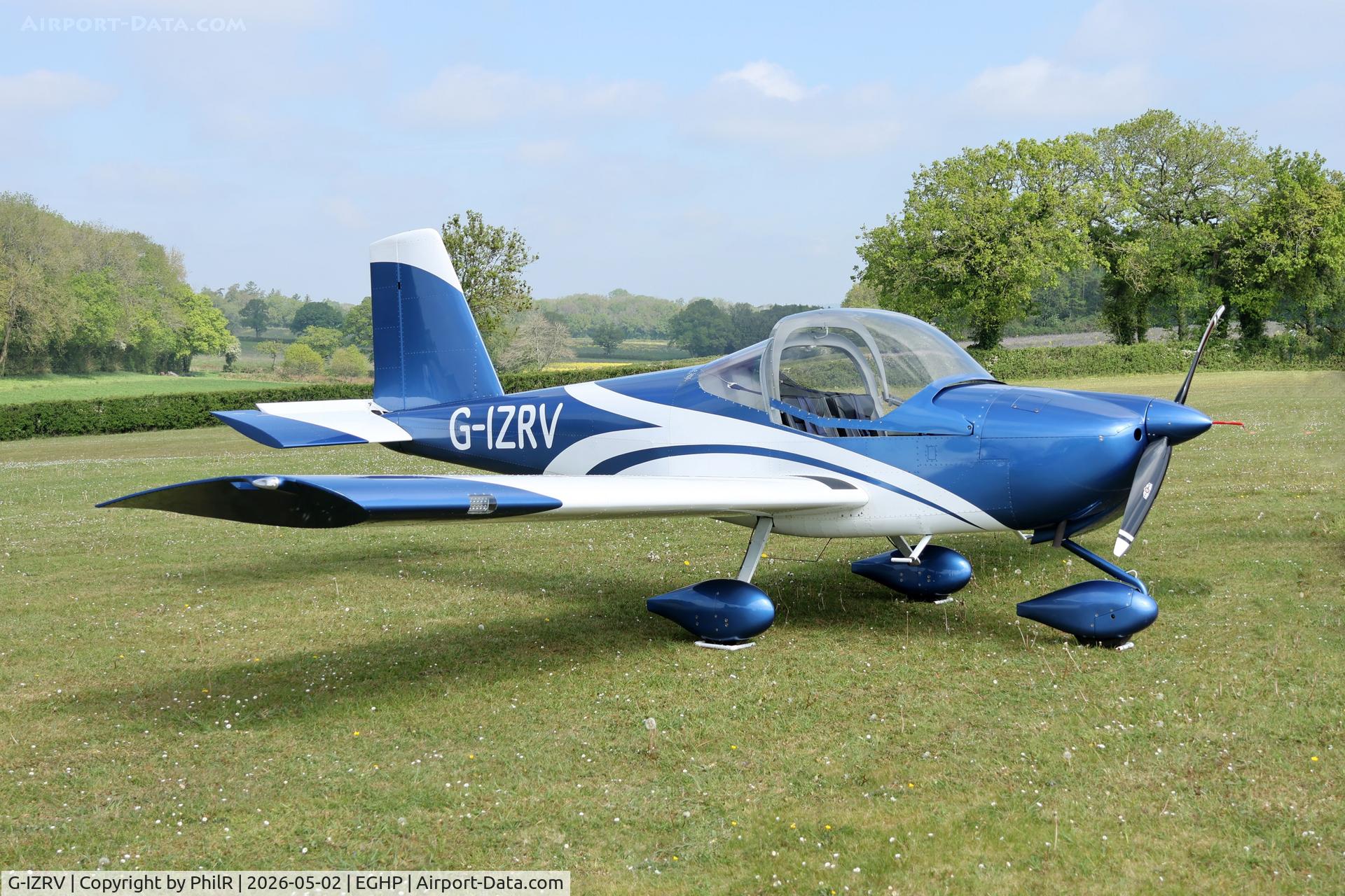 G-IZRV, 2018 Vans RV-12 C/N LAA 363-15496, G-IZRV 2019 VANS RV-12 Microlight Show Popham
