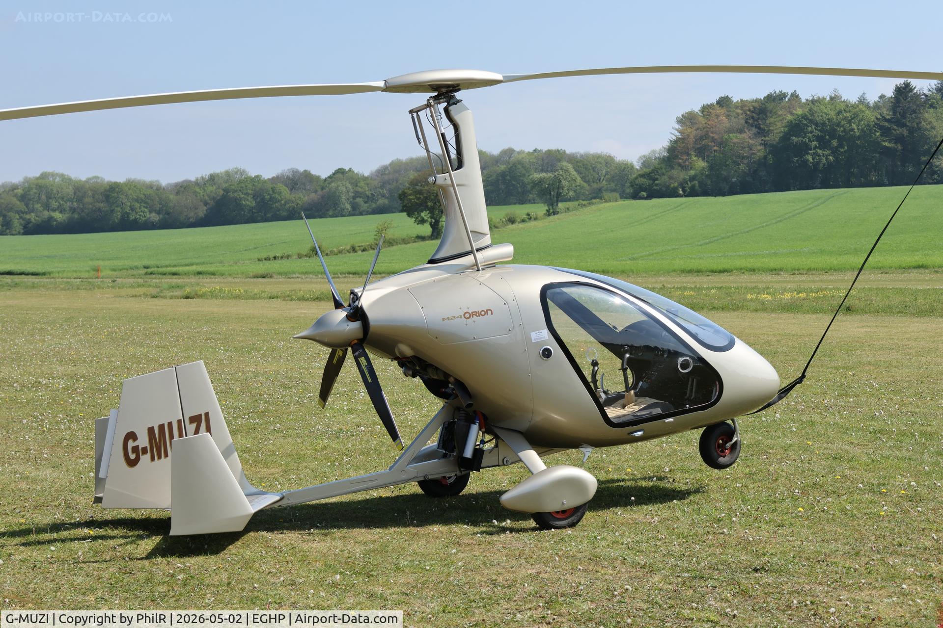 G-MUZI, 2022 Magni M24C Orion Plus C/N 24-22-4086, G-MUZI 2022 Magni Gyro Ltd Magni M24C Plus Microlight Show Popham