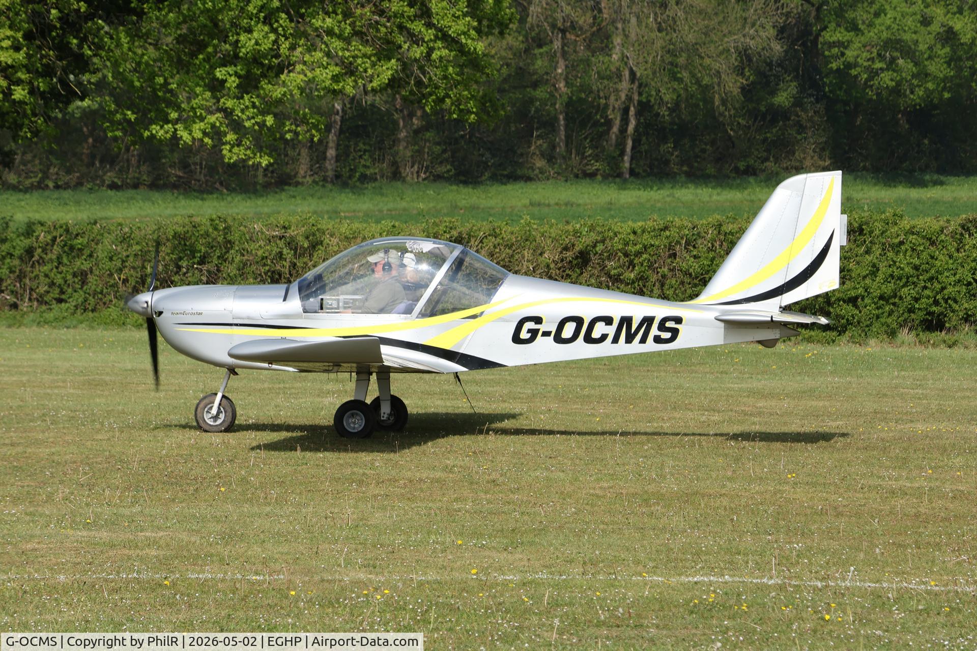 G-OCMS, 2010 Cosmik EV-97 TeamEurostar UK C/N 3718, G-OCMS 2010 Cosmik Aviation Ltd EV-97 TeamEurostar UK Microlight Show Popham 