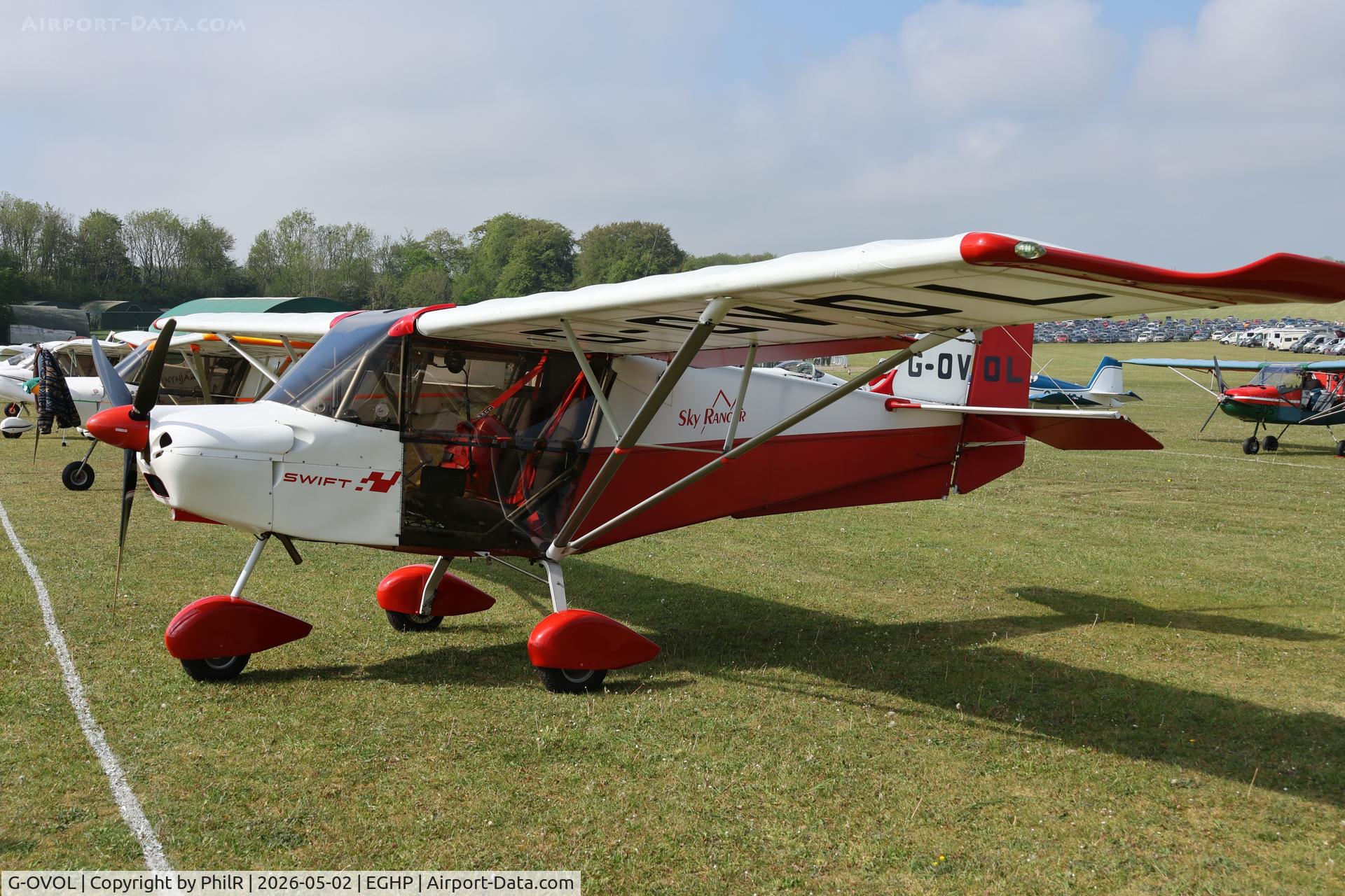 G-OVOL, 2005 Skyranger Swift 912S(1) C/N BMAA/HB/447, G-OVOL 2005 Skyranger Swift 912S(1) Microlight Show Popham
