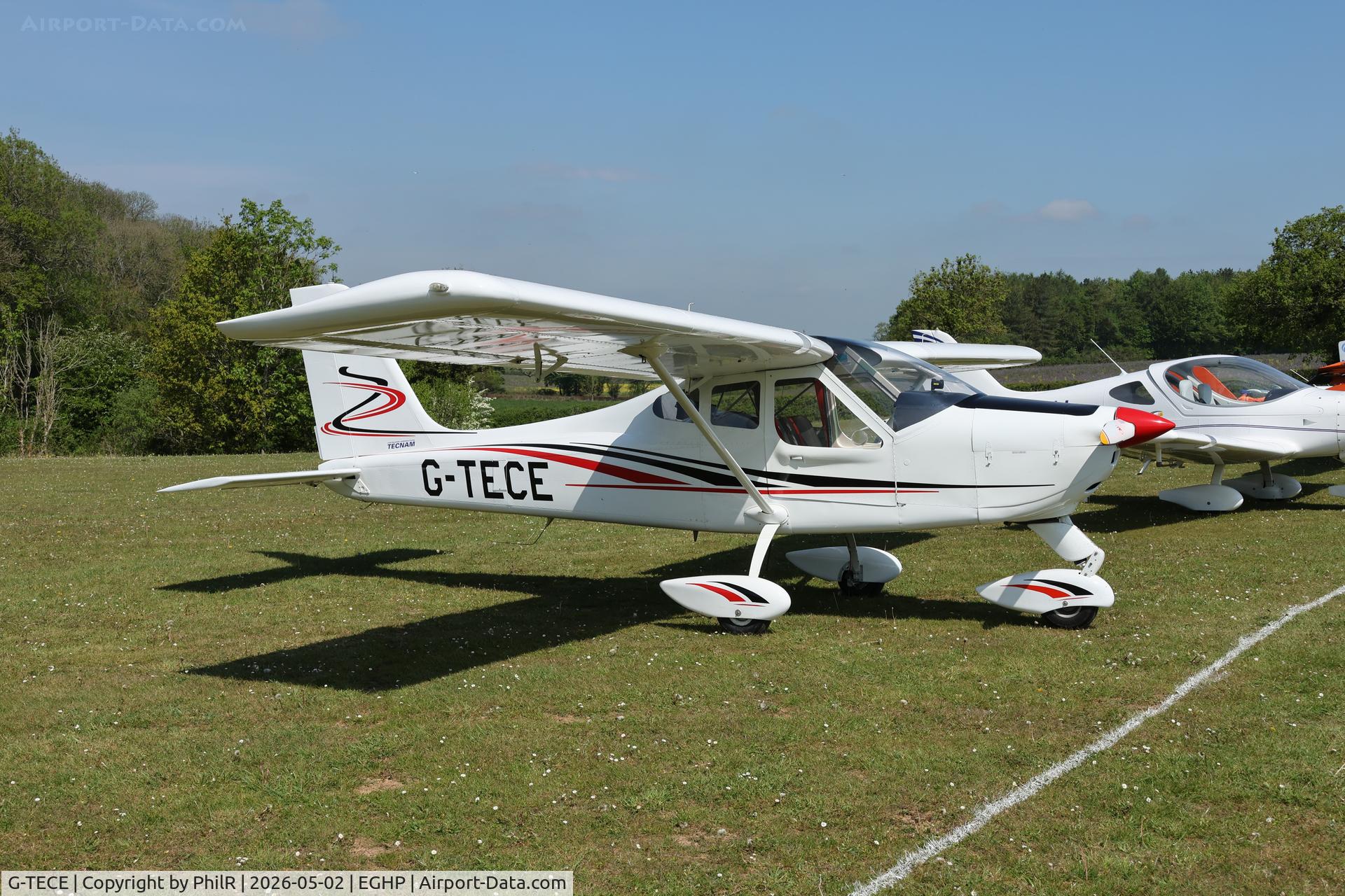 G-TECE, , G-TECE 2003 Tecnam P92-EA Echo-Super Microlight Show Popham
