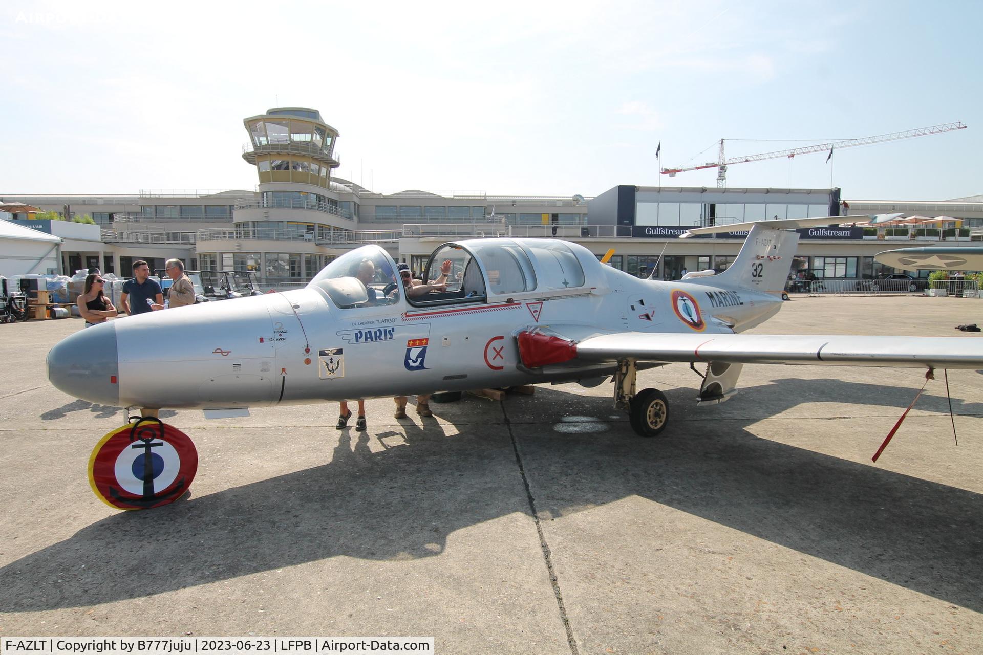 F-AZLT, 1958 Morane-Saulnier MS.760 Paris I C/N 32, at SIAE 2023