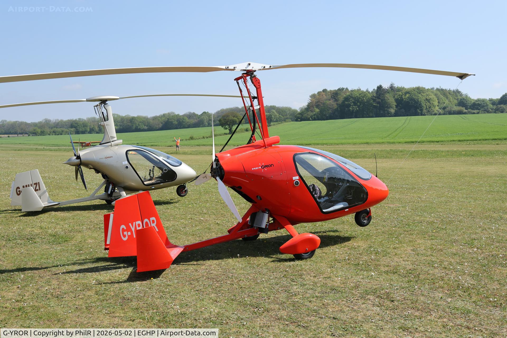 G-YROR, 2010 Magni Gyro M-24C Orion C/N 24-10-6034, G-YROR 2010 Magni Gyro Ltd Magni M24C Microlight Show Popham