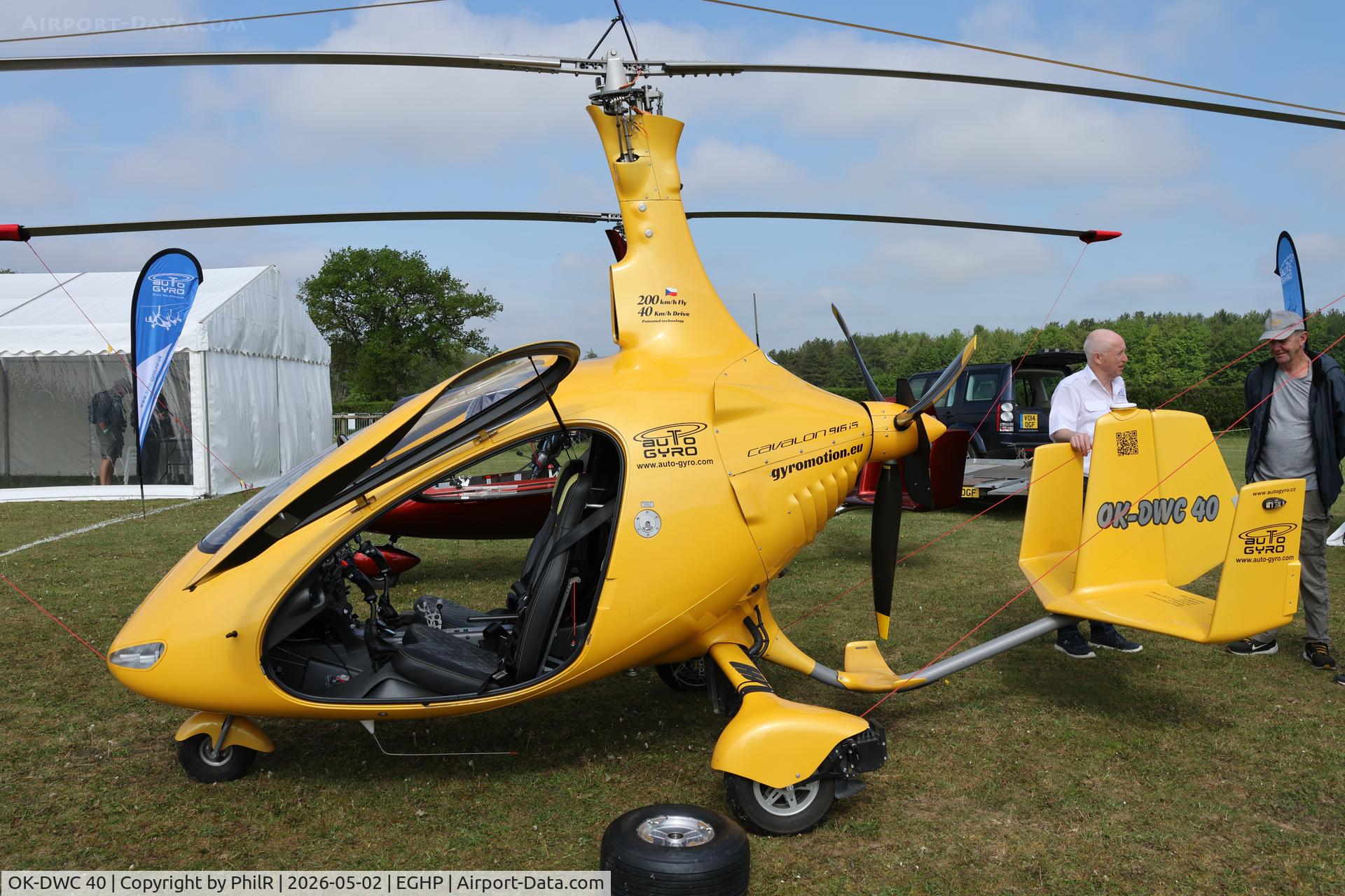 OK-DWC 40, 2024 AutoGyro Cavalon 916iS C/N not found_OK-DWC 40, OK-DWC 40 2024 Auto Gyro Cavalon 916iS Microlight Show Popham 
