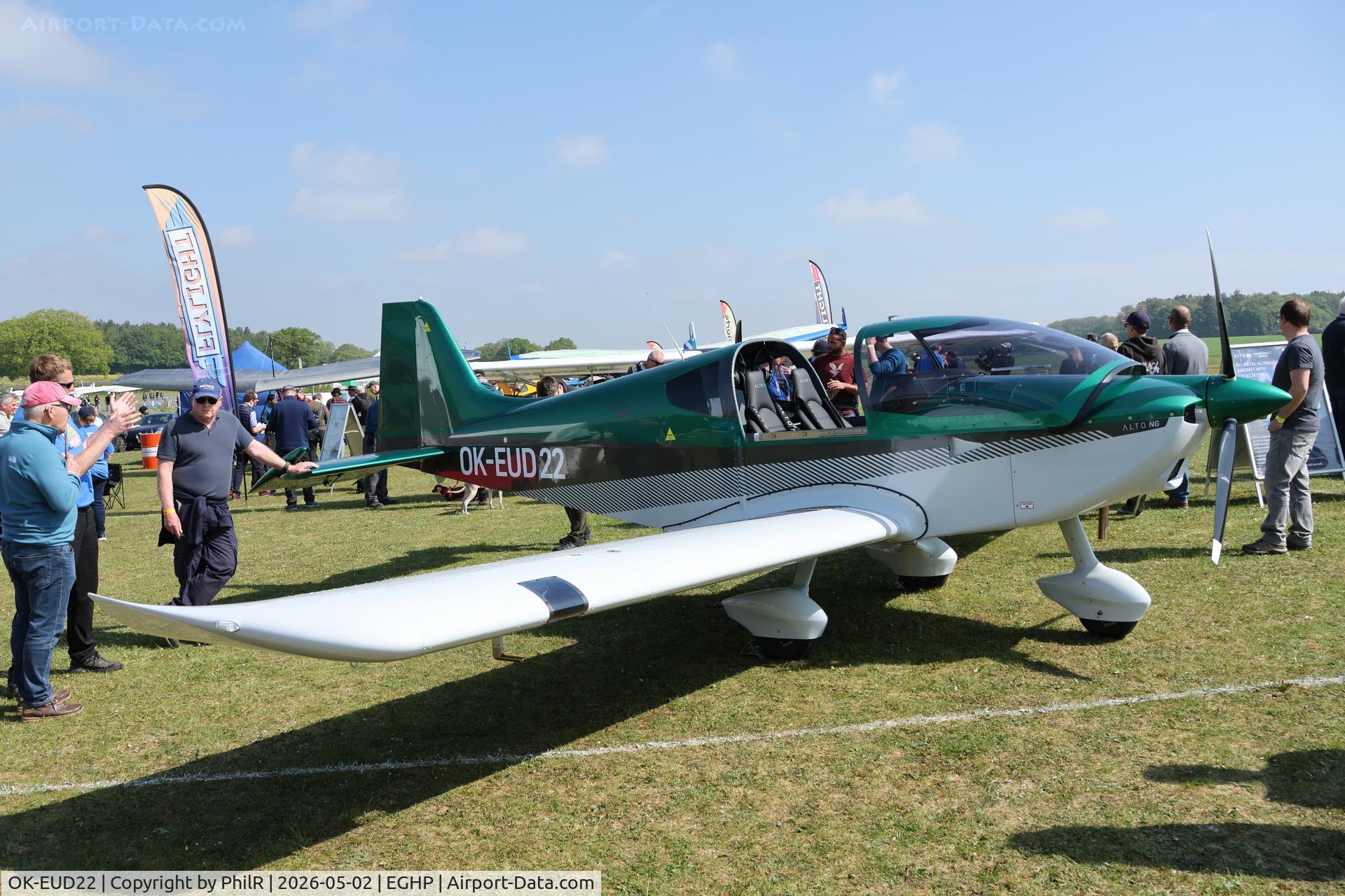 OK-EUD22, 2026 Direct Fly Alto NG C/N DF226, OK-EUD 22 2025 Direct Fly Alto NG Microlight Show Popham
