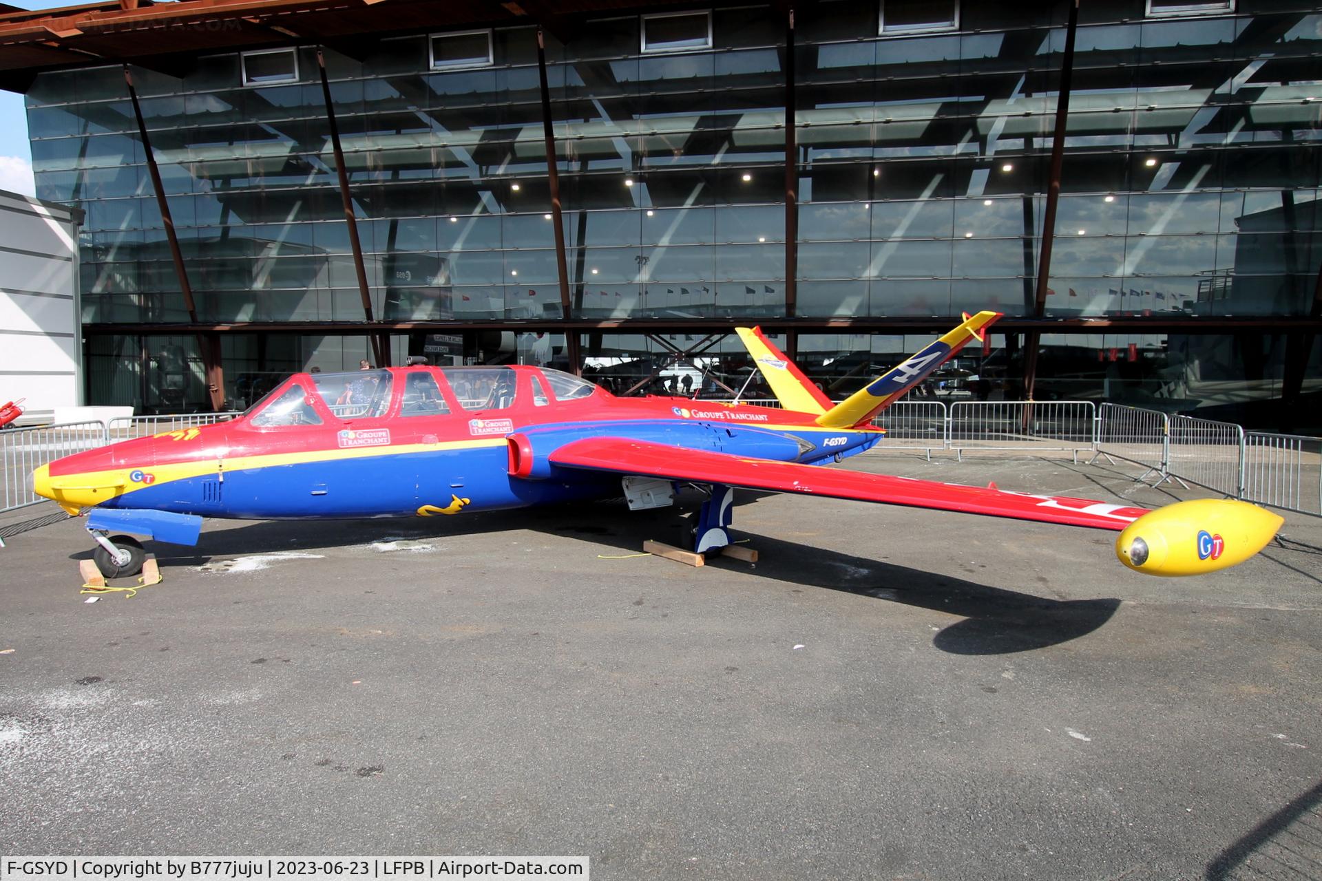 F-GSYD, Fouga CM-170 Magister C/N 455, at SIAE 2023