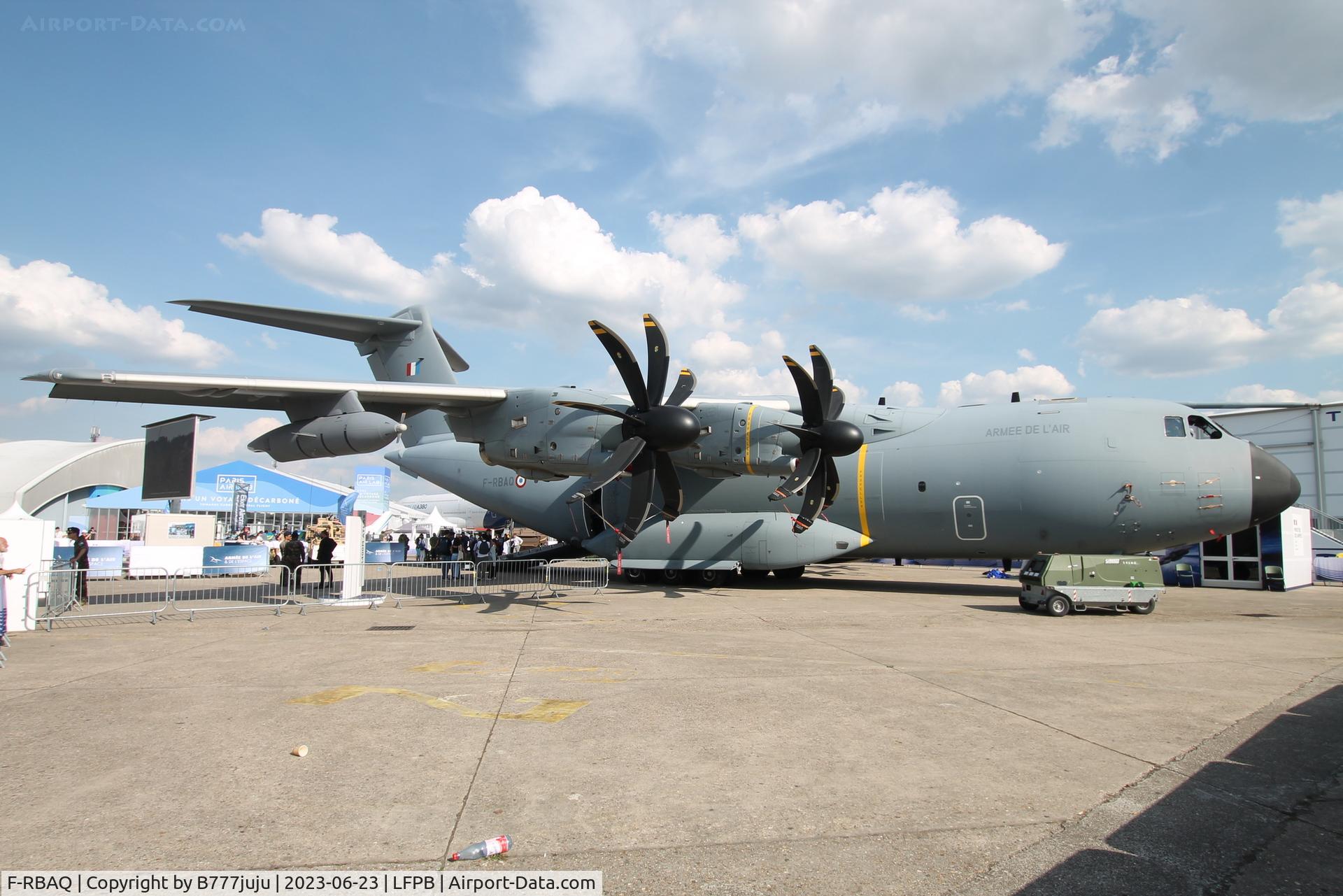 F-RBAQ, 2020 Airbus A400M-180 Atlas C/N A4M102, at SIAE 2023
