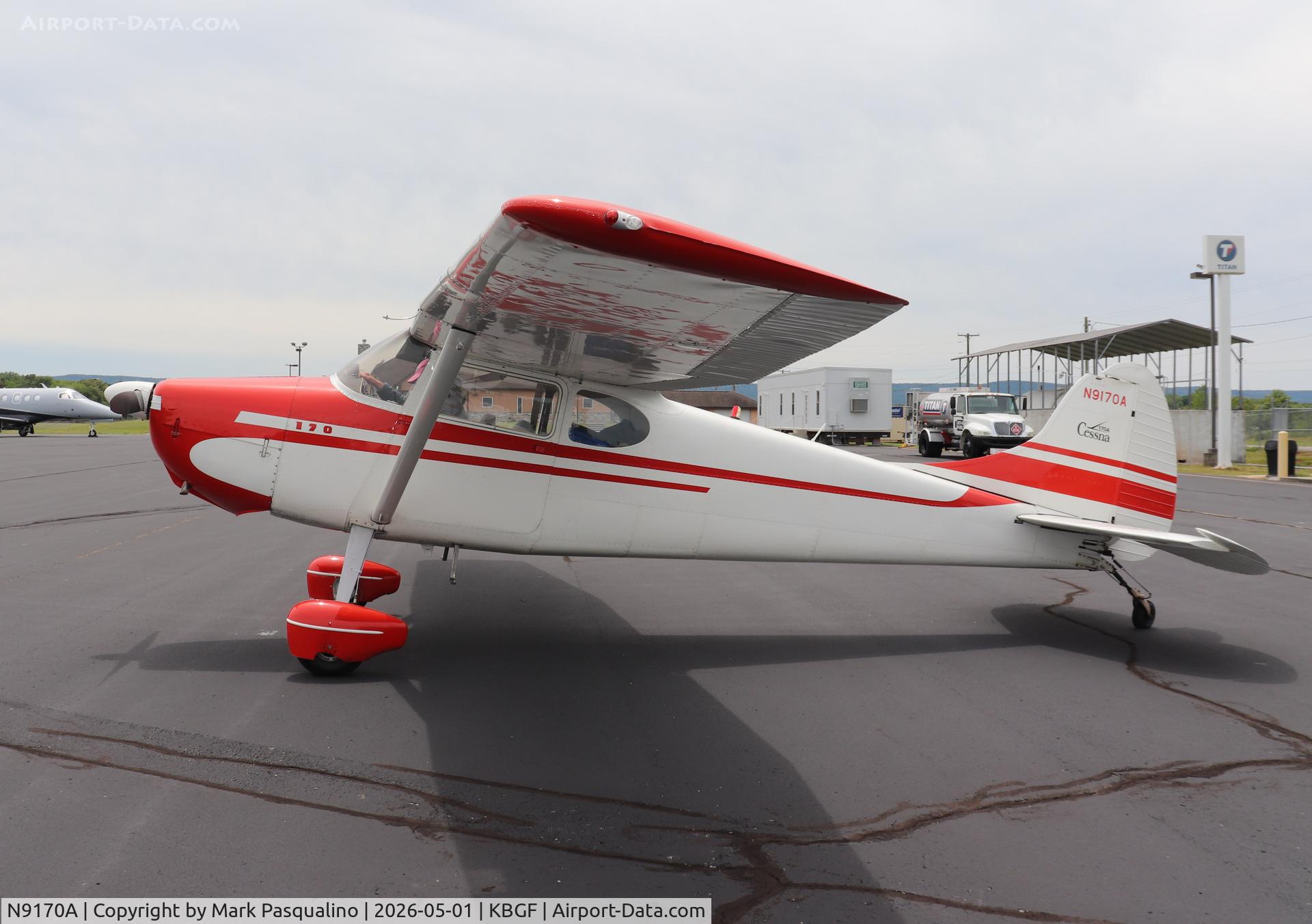 N9170A, 1950 Cessna 170A C/N 19361, Cessna 170A