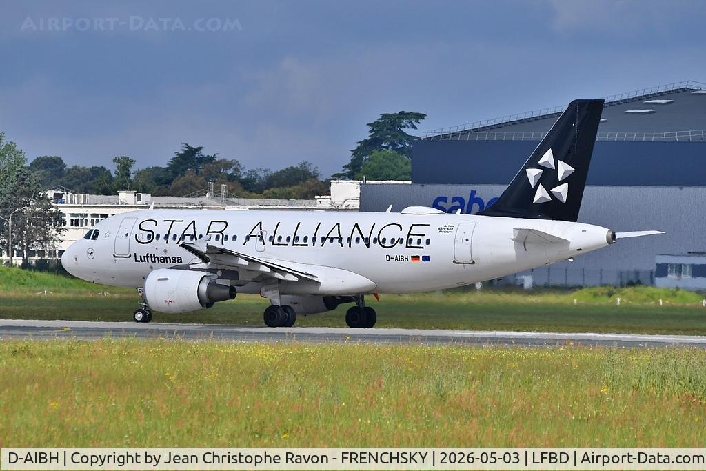 D-AIBH, 2012 Airbus A319-112 C/N 5239, Bordeaux (BOD)	Frankfurt (FRA)	LH1071