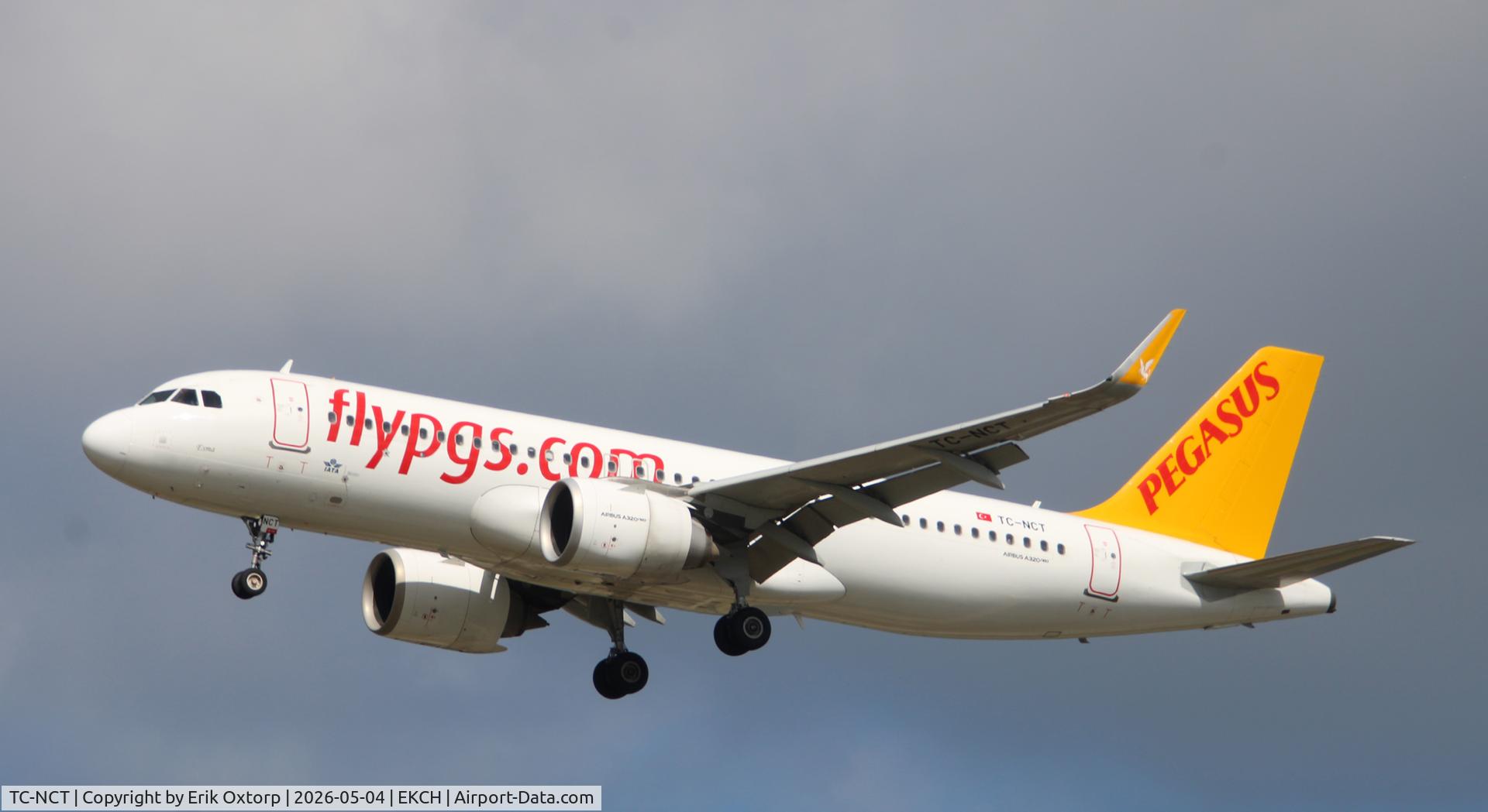 TC-NCT, 2021 Airbus A320-251 Neo C/N 10269, TC-NCT landing rw 22L