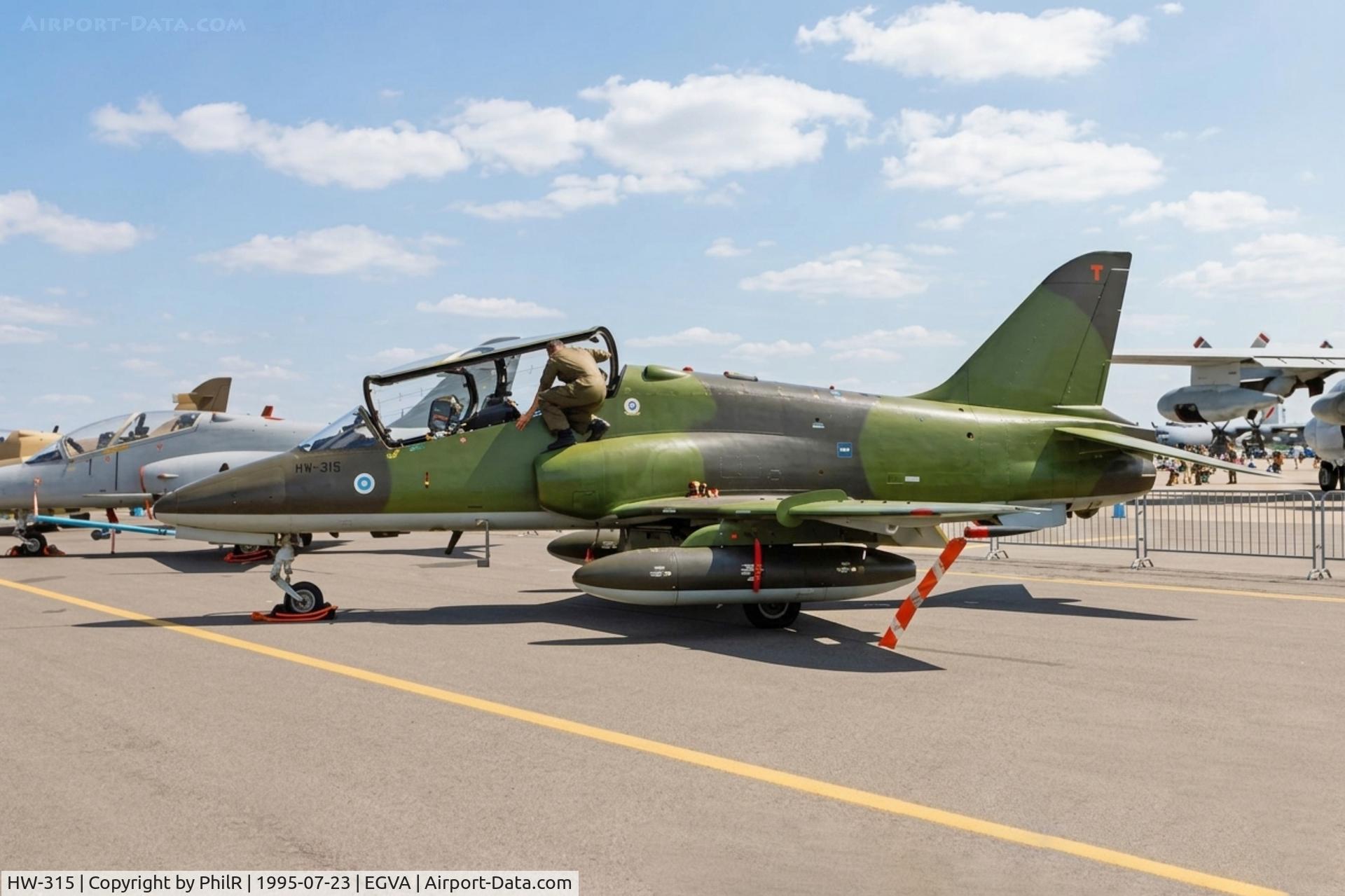 HW-315, British Aerospace Hawk Mk.51A C/N 312212, HW-315 BAe Hawk T51A FinnAF IAT 