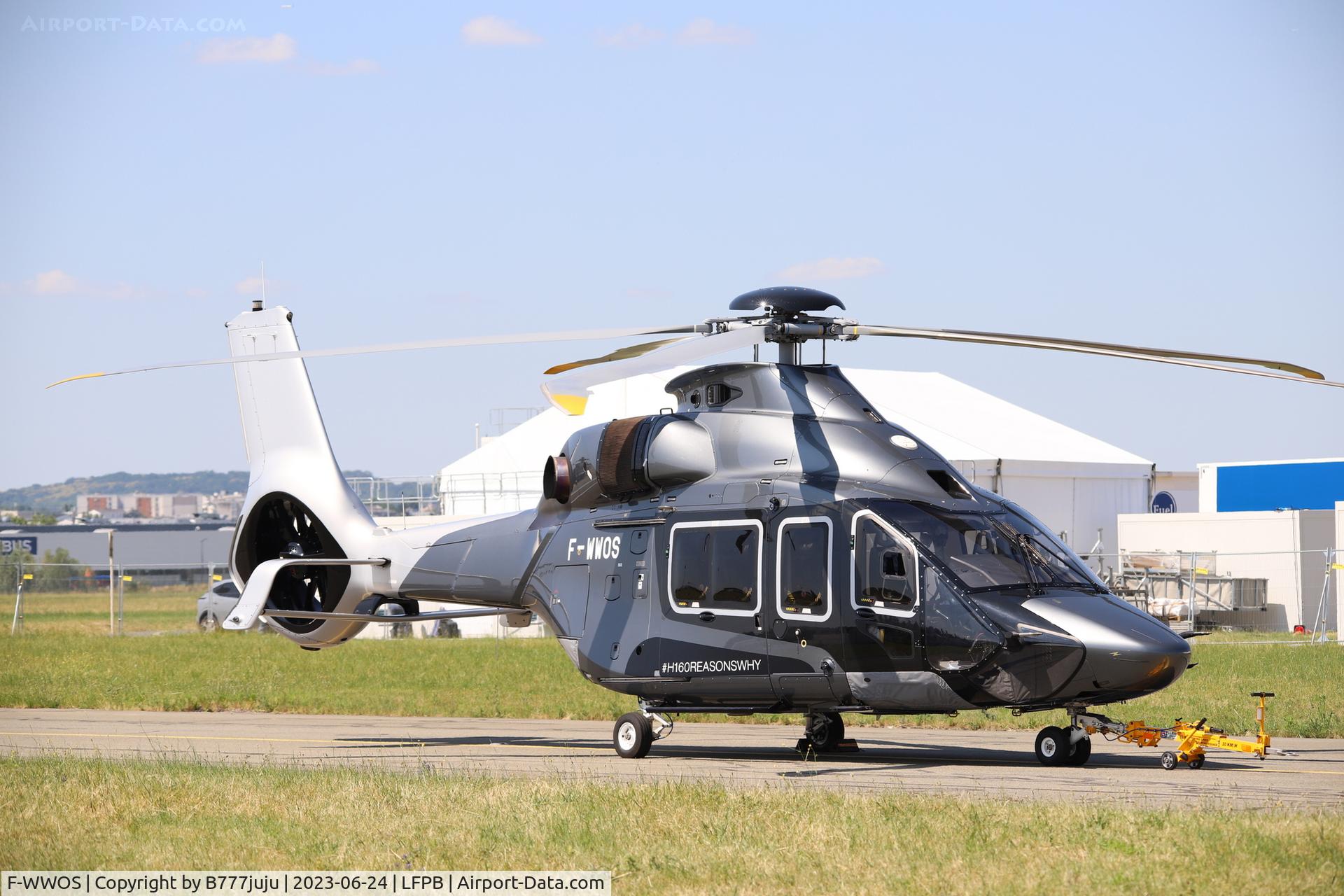 F-WWOS, 2021 Airbus Helicopters H160 C/N 1003, at SIAE 2023