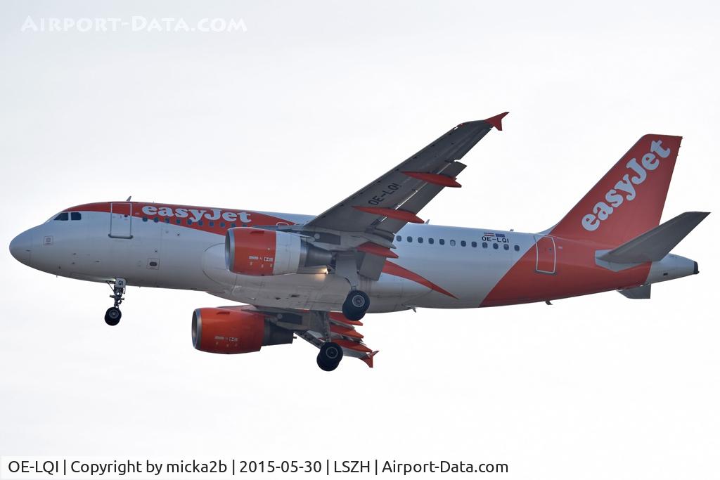 OE-LQI, 2008 Airbus A319-111 C/N 3411, Landing