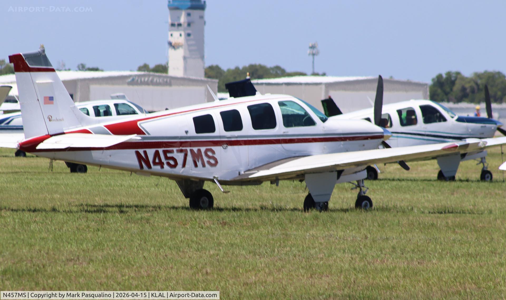 N457MS, 1979 Beech A36 Bonanza 36 C/N E-1523, Beech A36