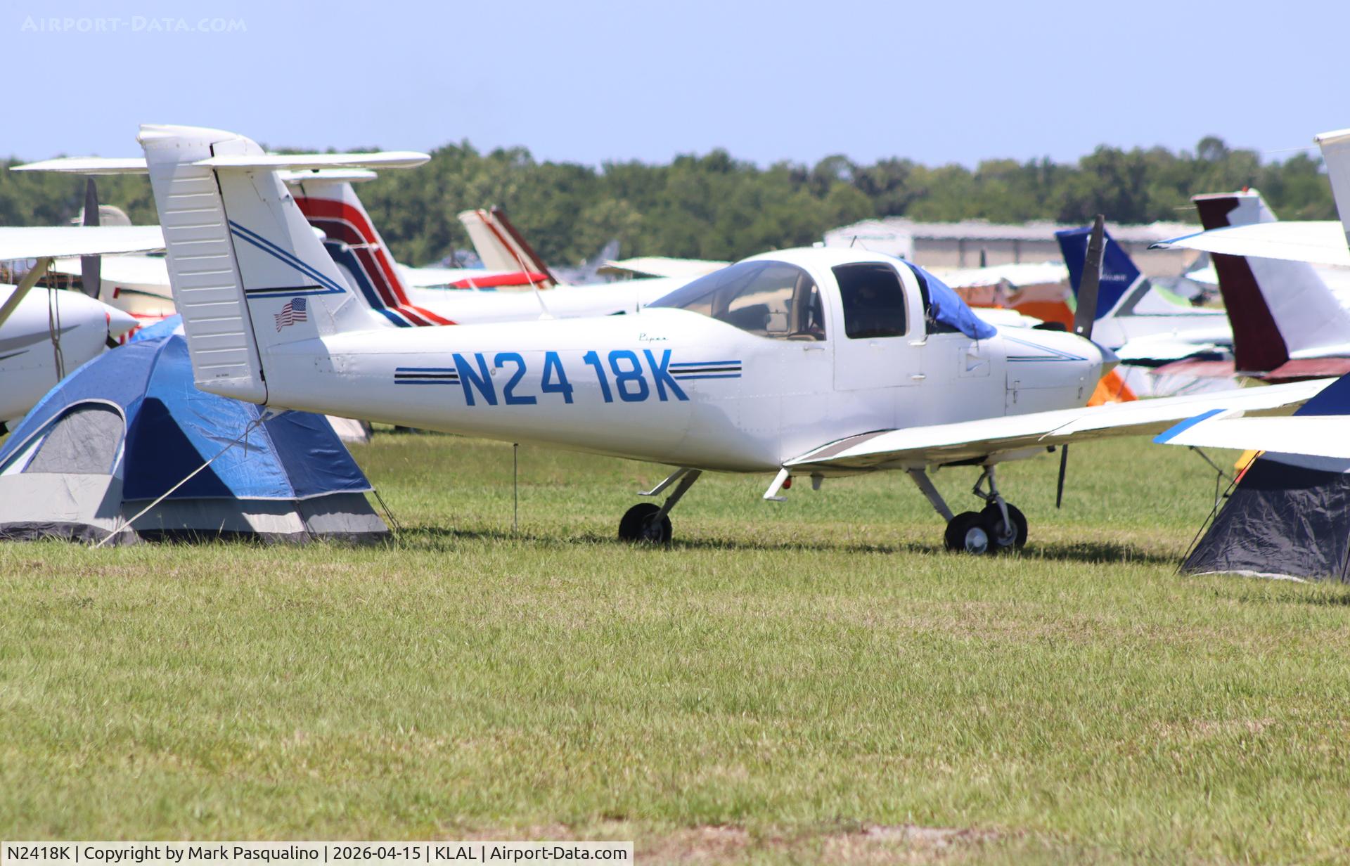 N2418K, 1979 Piper PA-38-112 Tomahawk C/N 38-79A0622, Piper PA-38-112