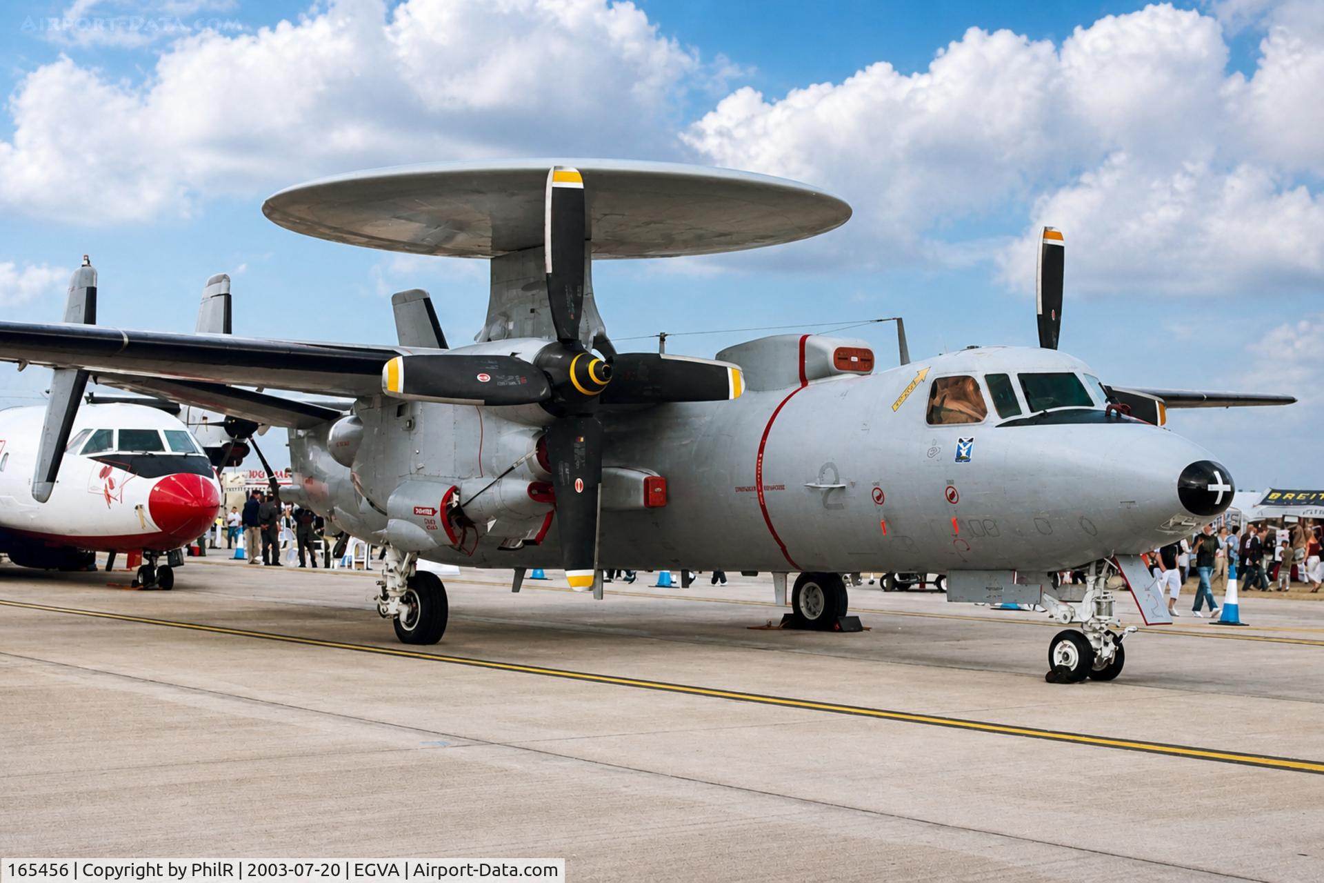 165456, Northrop Grumman E-2C Hawkeye C/N FR-2, '2' (165456) Northrop Grumman E-2C Hawkeye Aeronavale RIAT 