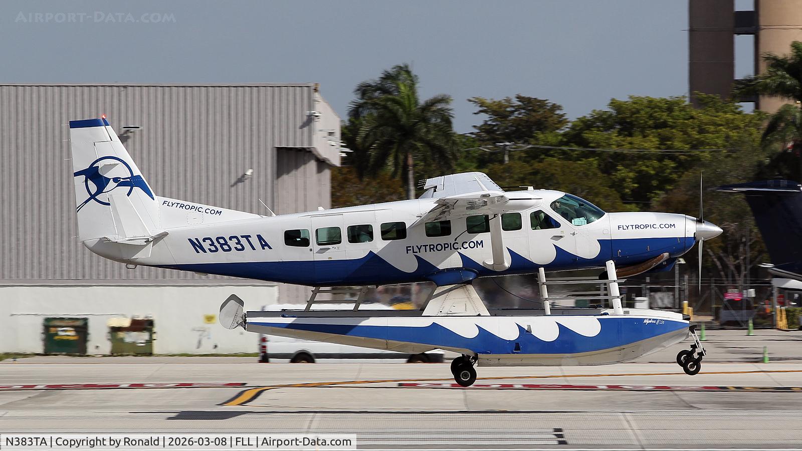 N383TA, 2017 Cessna 208B Grand Caravan EX C/N 208B-5343, at fll
