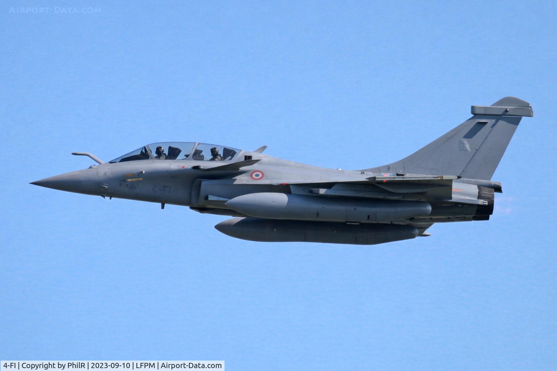 4-FI, Dassault Rafale B C/N 342, 4-FI Dassault Rafale B Armée de L'Air Air Legend Melun-Villaroche 
