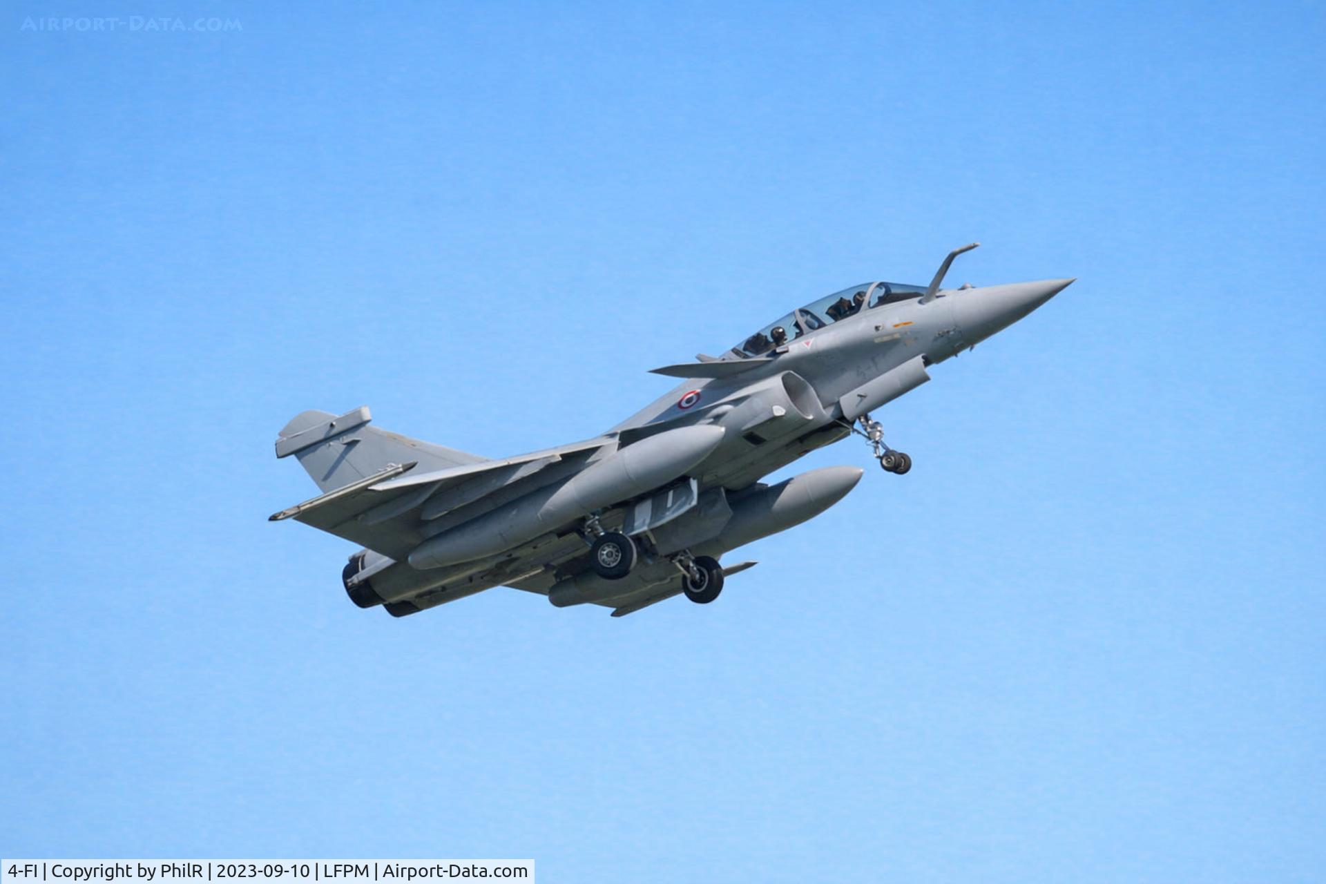 4-FI, Dassault Rafale B C/N 342, 4-FI Dassault Rafale B Armée de L'Air Air Legend Melun-Villaroche 
