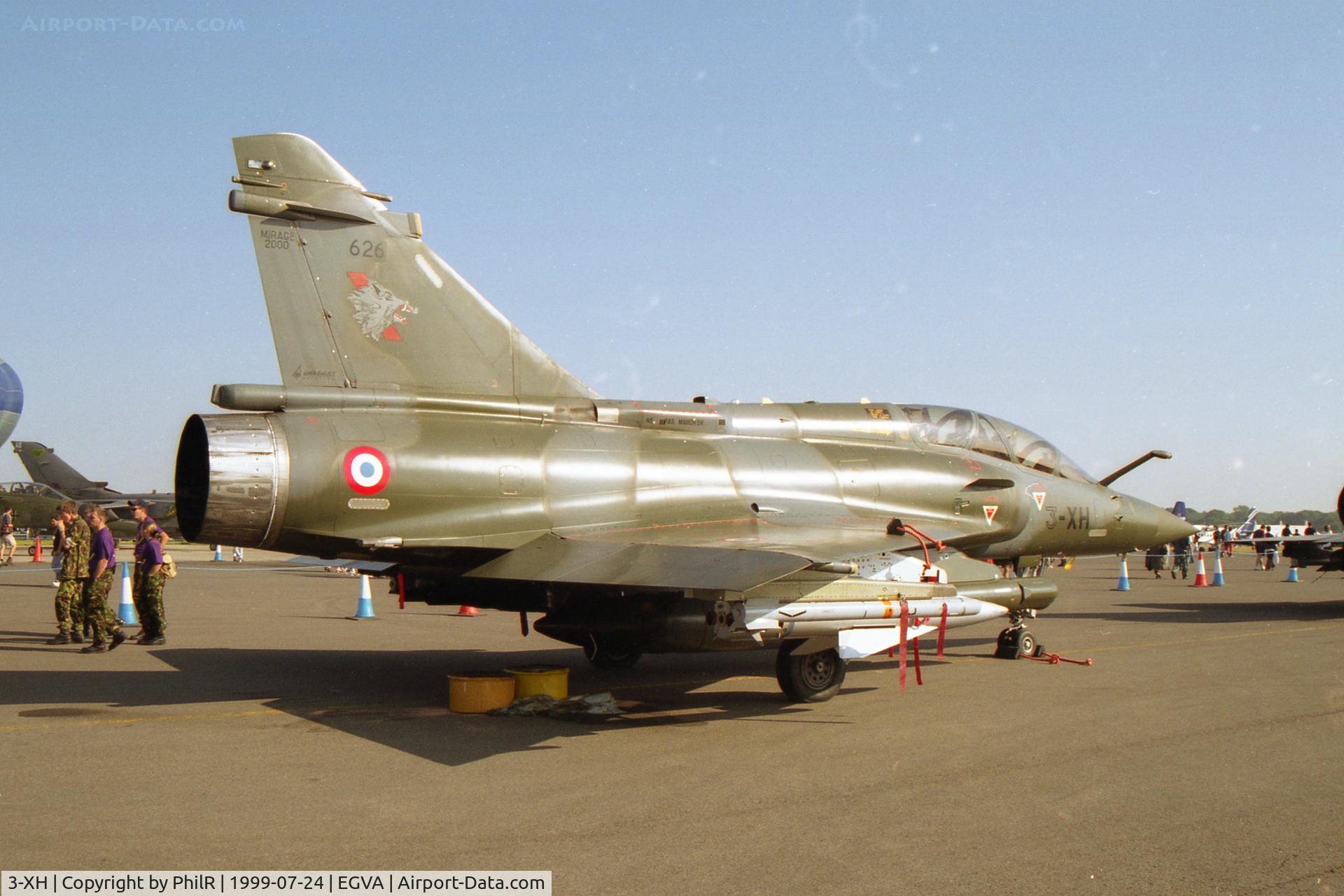 4-FI, Dassault Rafale B C/N 342, 3-XH 626 Dassault Mirage 2000D AdL RIAT 