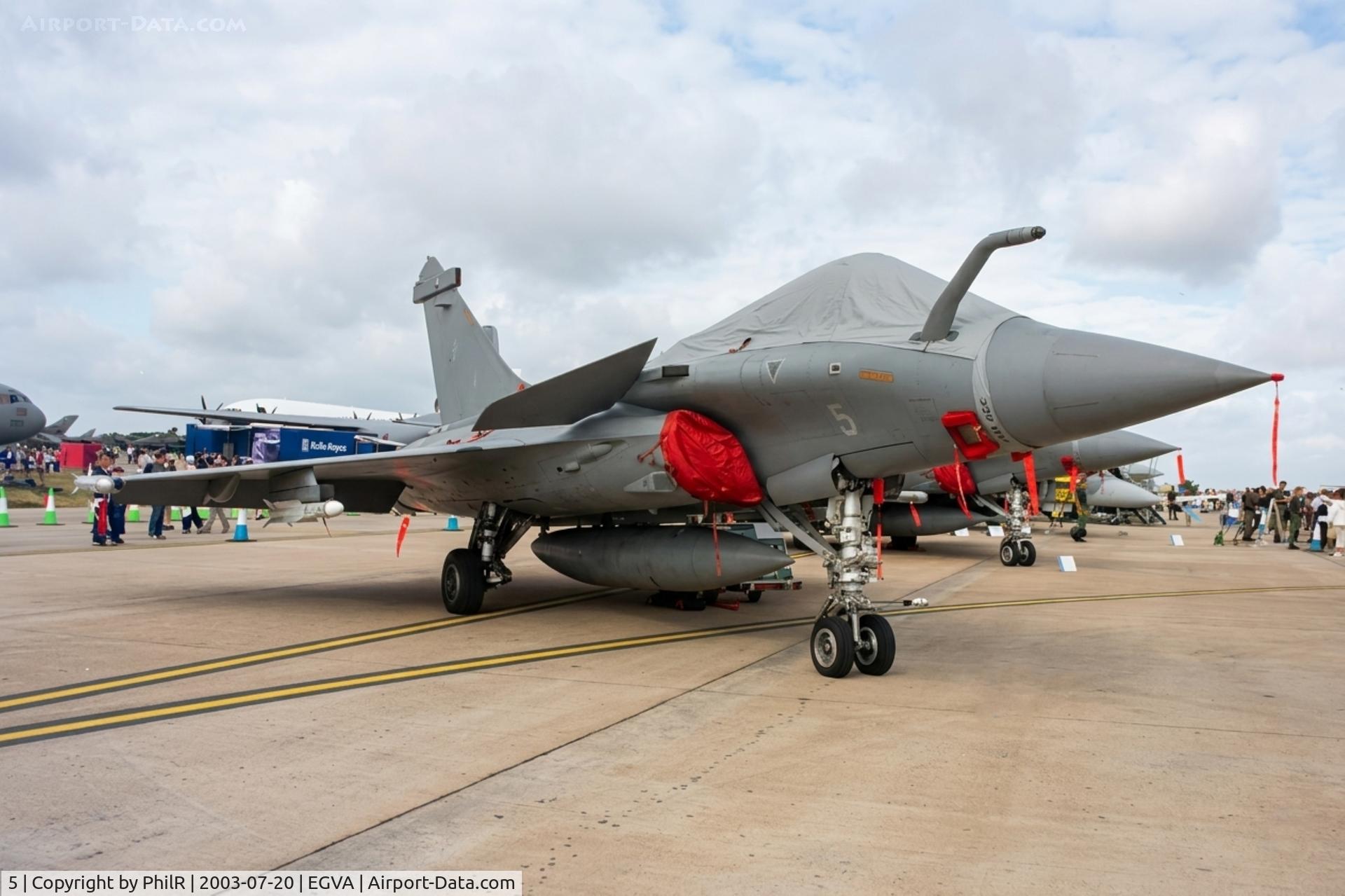 146, Dassault MD-454 Mystere IVA C/N 146, 5 Dassault Rafale M Aeronavale RIAT Fairford 