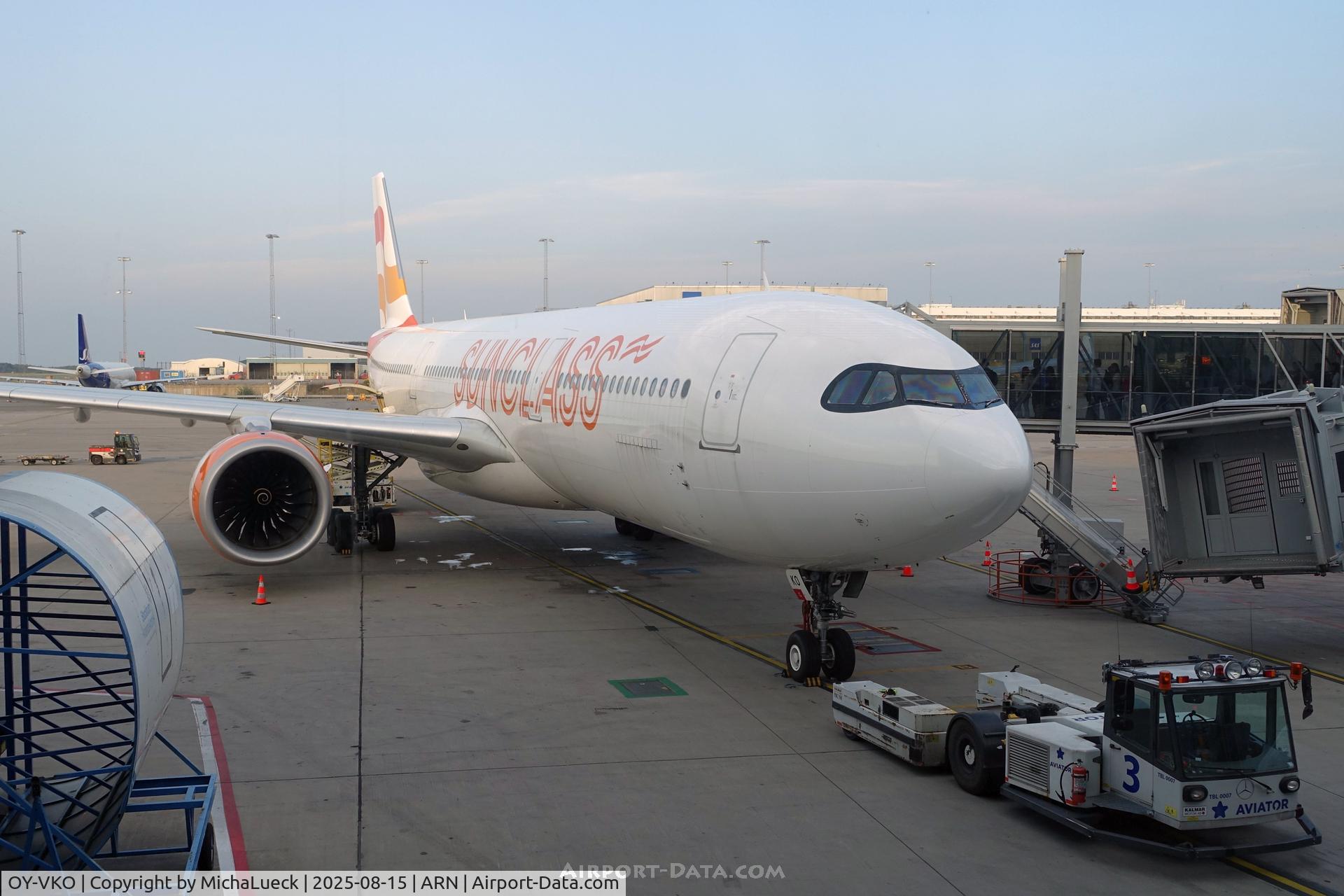 OY-VKO, 2020 Airbus A330-941, c/n 1981, At Arlanda