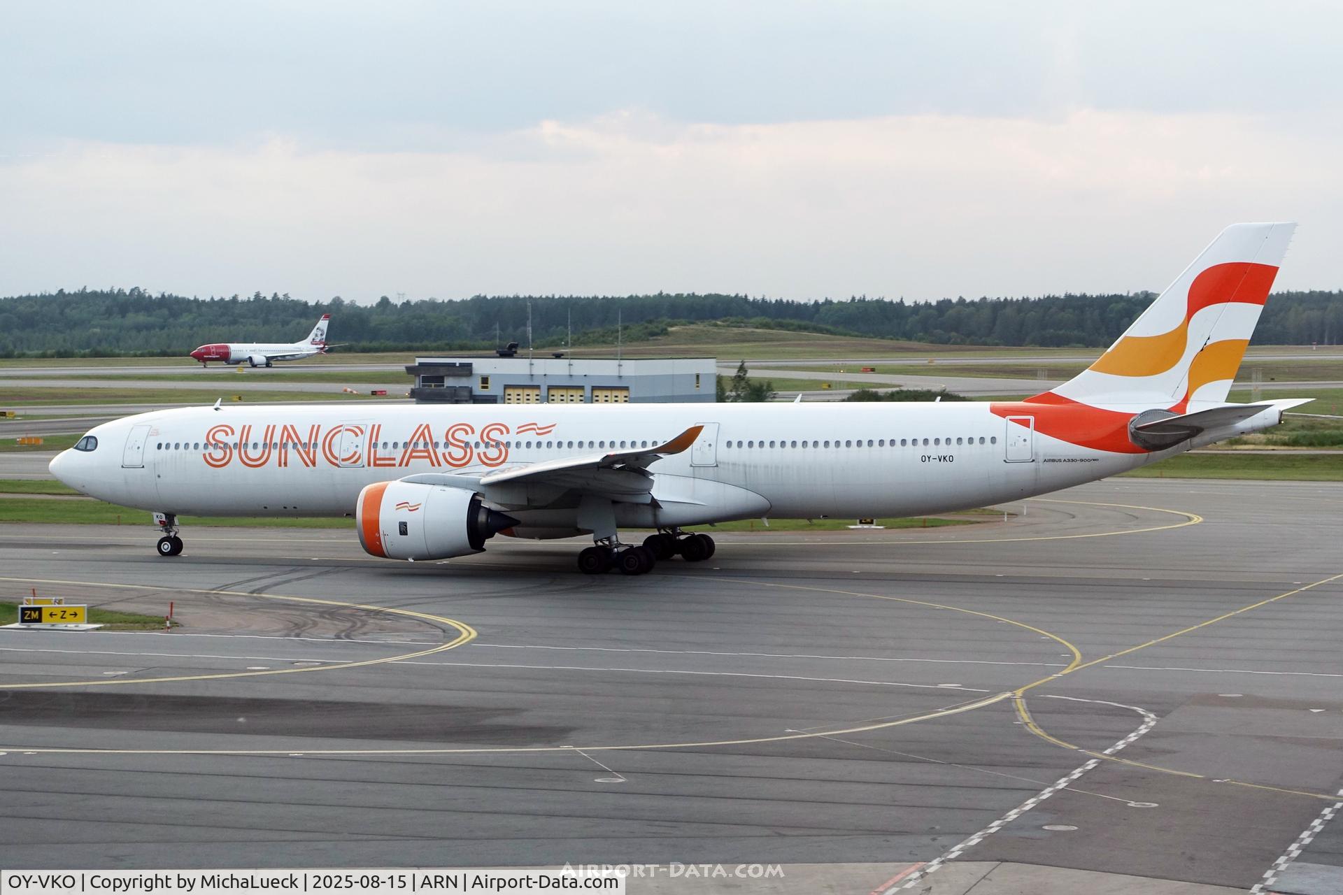 OY-VKO, 2020 Airbus A330-941, c/n 1981, At Arlanda