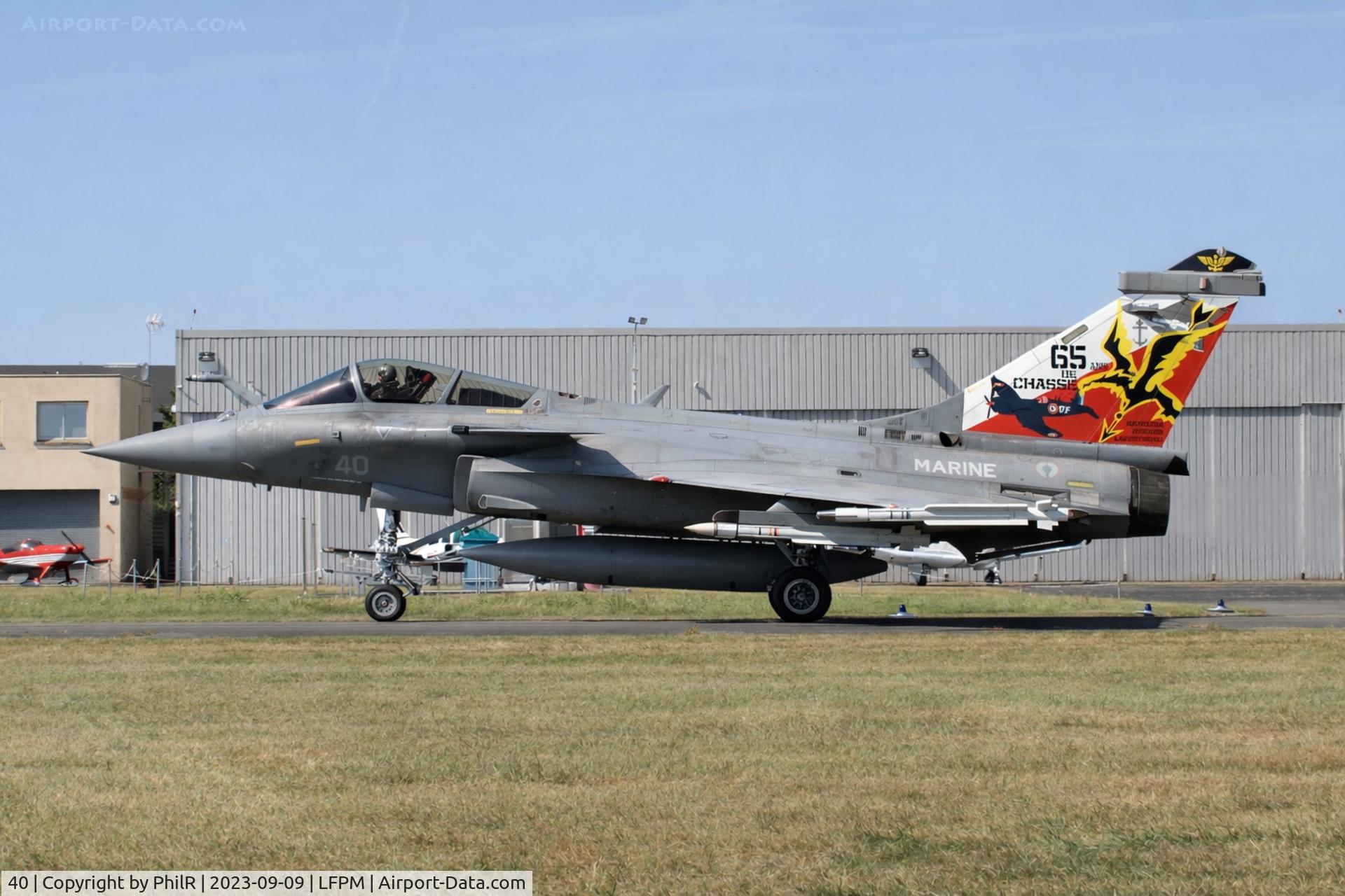40, 2014 Dassault Rafale M C/N 40, 40 Dassault Rafale M French Navy Air Legend Melun-Villaroche 
