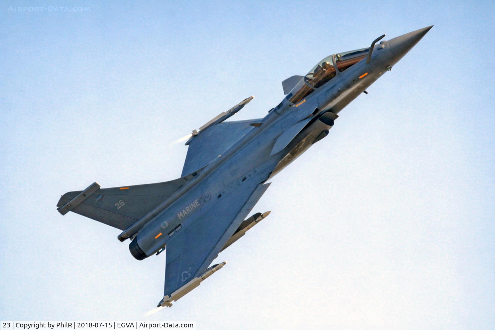 23, Dassault Rafale M C/N 23, 23 Dassault Rafael M French Navy RIAT Fairford 
