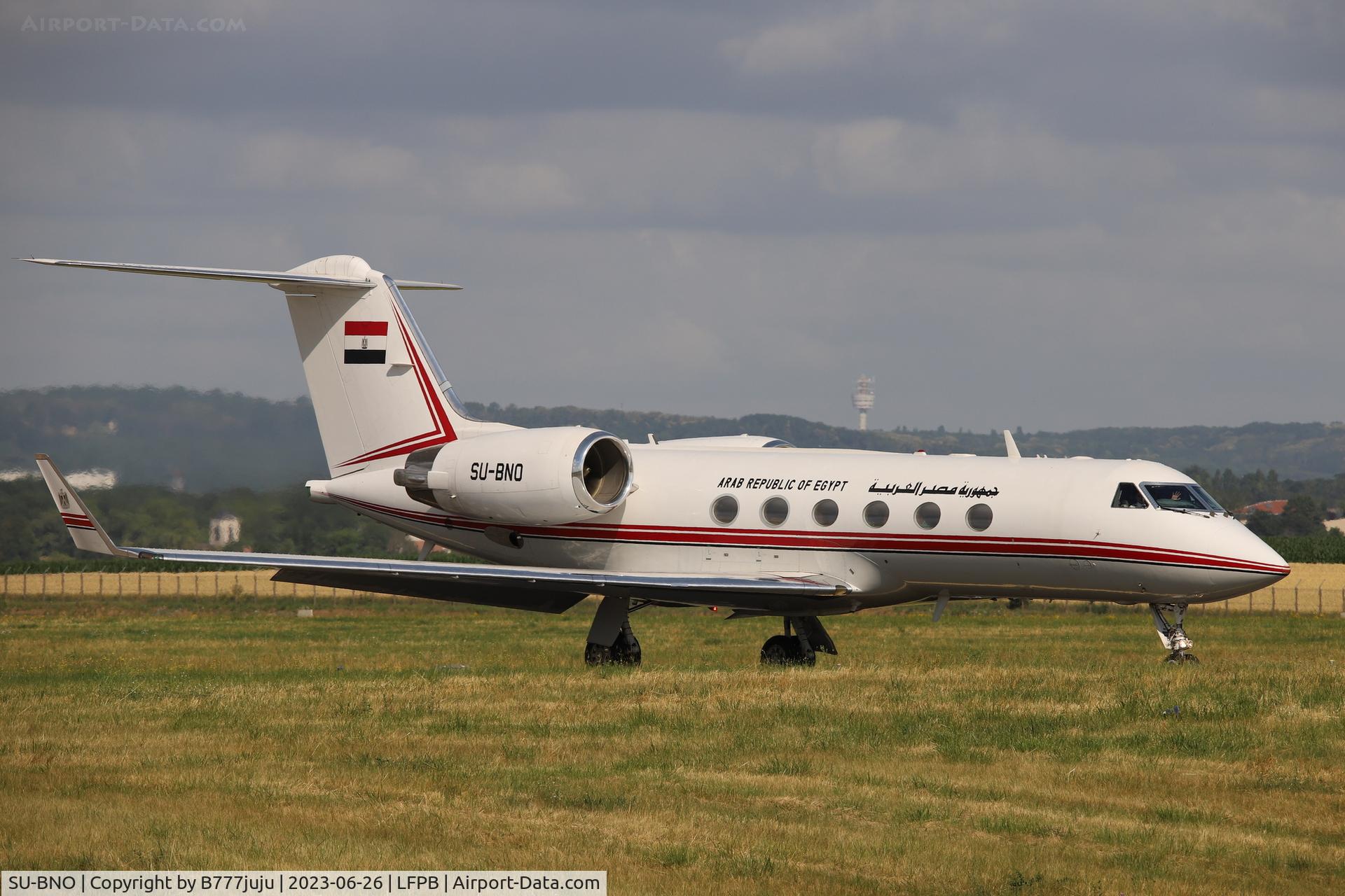 SU-BNO, Gulfstream Aerospace 4SP C/N 1424, at SIAE 2023