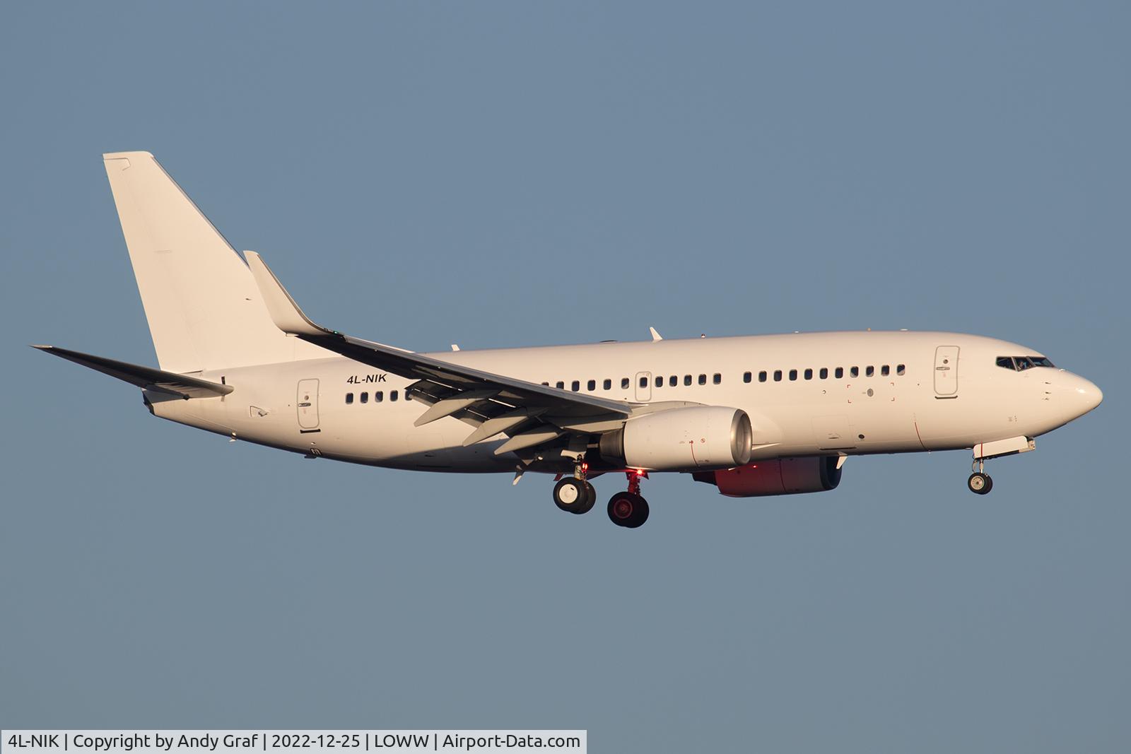 4L-NIK, 2009 Boeing 737-783 C/N 34548, Air Zena 737-700