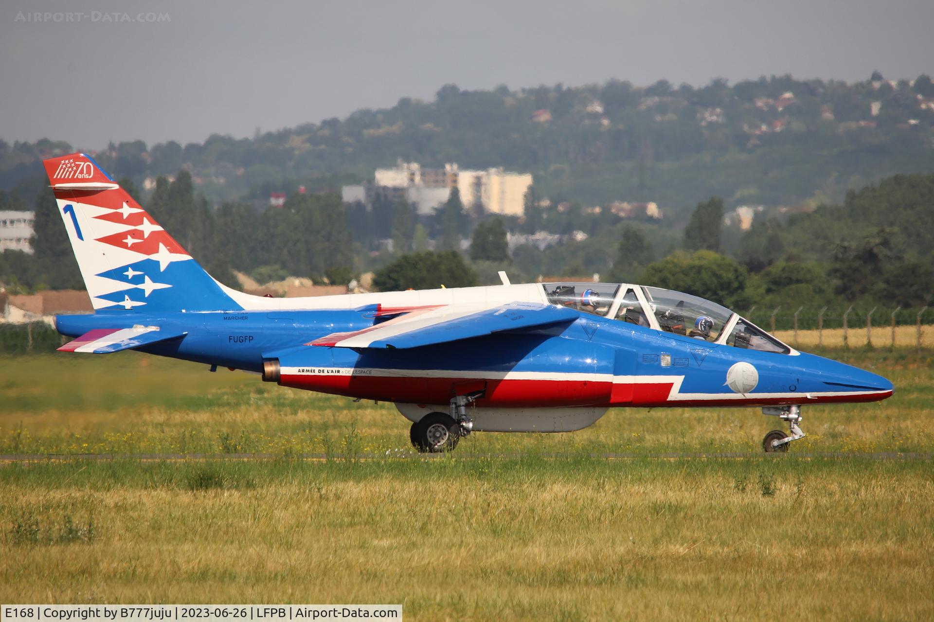 E168, Dassault-Dornier Alpha Jet E, c/n E168, at SIAE 2023