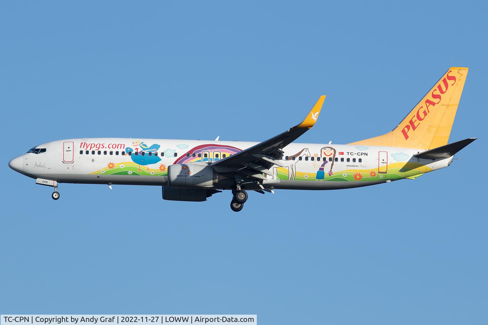 TC-CPN, 2015 Boeing 737-85R C/N 40013, Pegasus 737-800