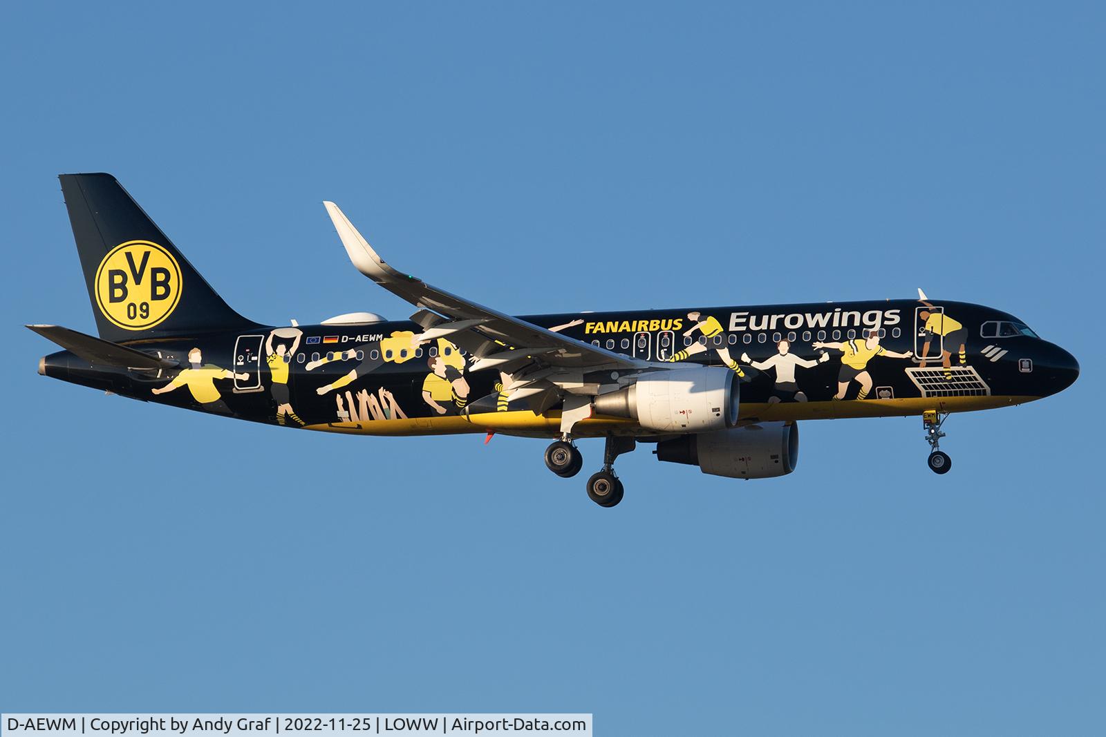 D-AEWM, 2016 Airbus A320-214, c/n 7259, Eurowings A320