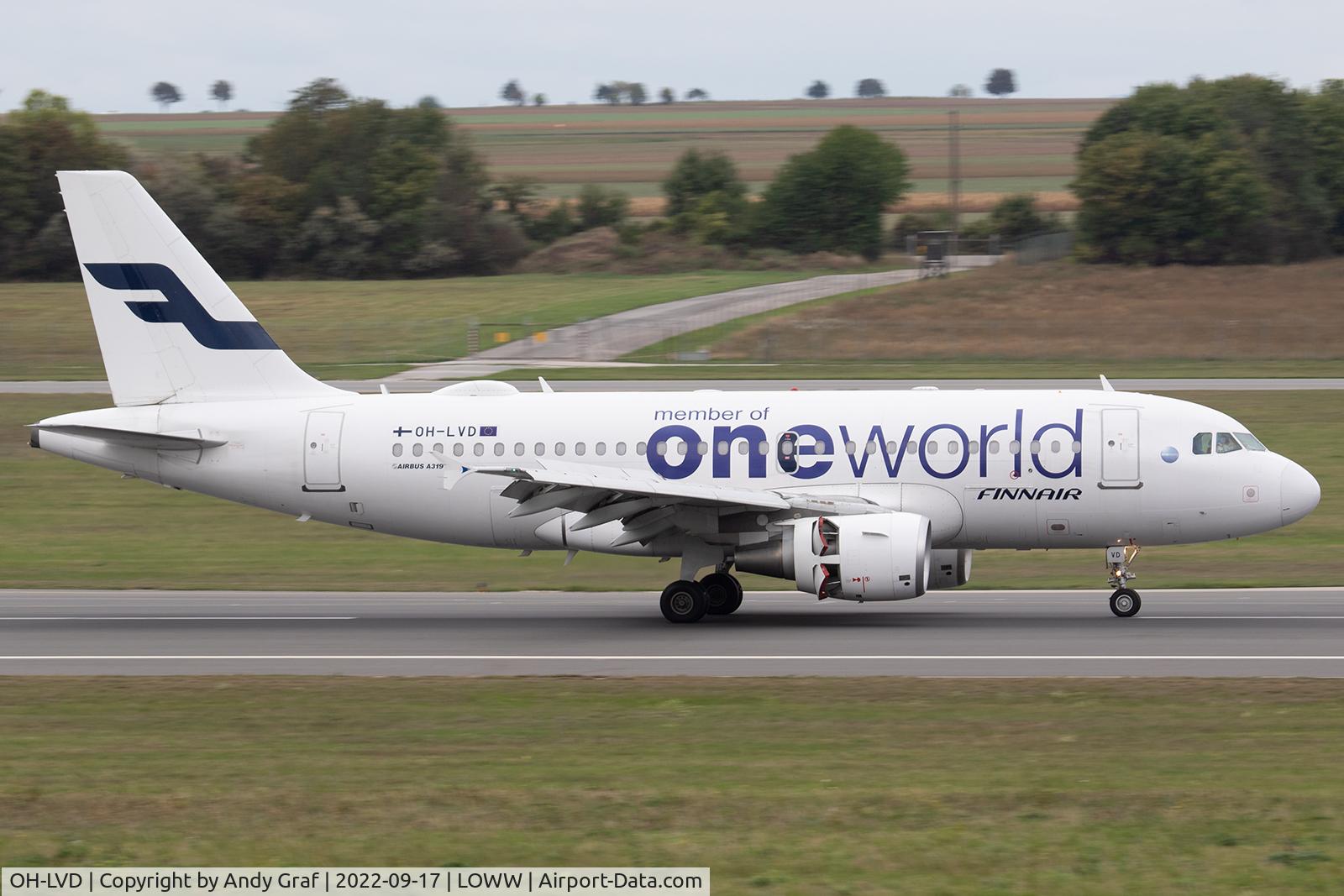 OH-LVD, 2000 Airbus A319-112 C/N 1352, Finnair A319