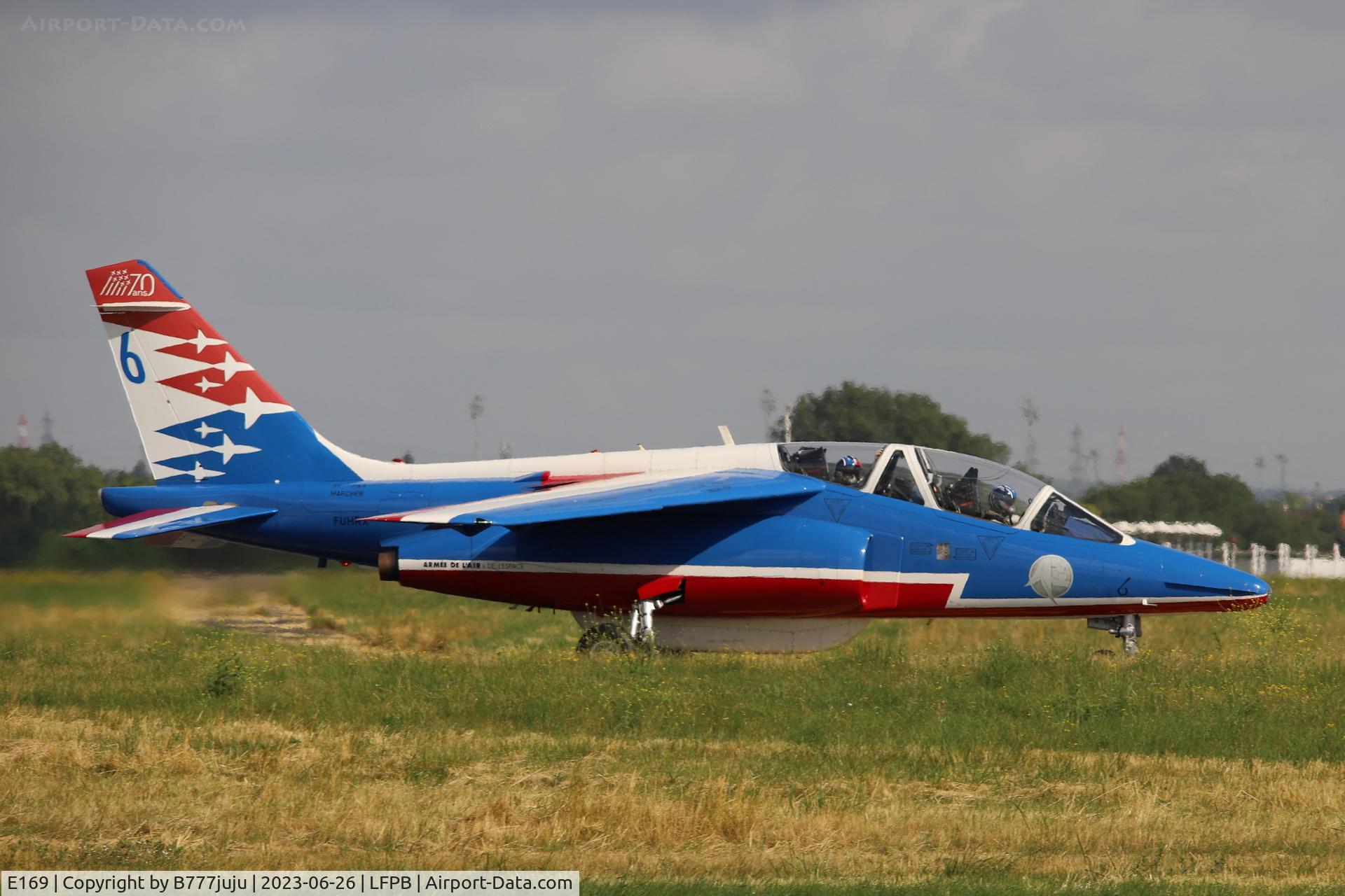 E169, Dassault-Dornier Alpha Jet E, c/n E169, at SIAE 2023