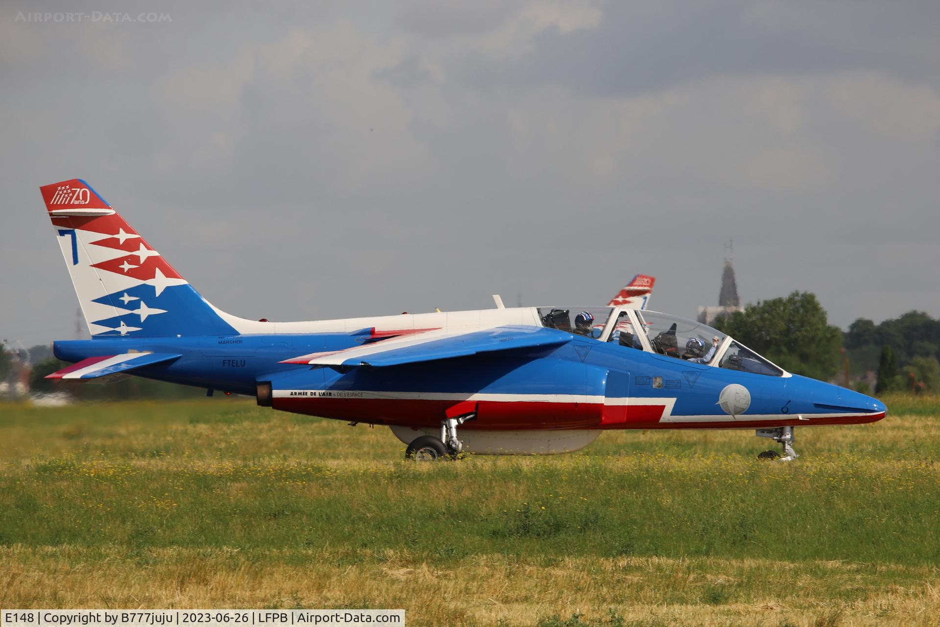 E148, Dassault-Dornier Alpha Jet E C/N E148, at SIAE 2023