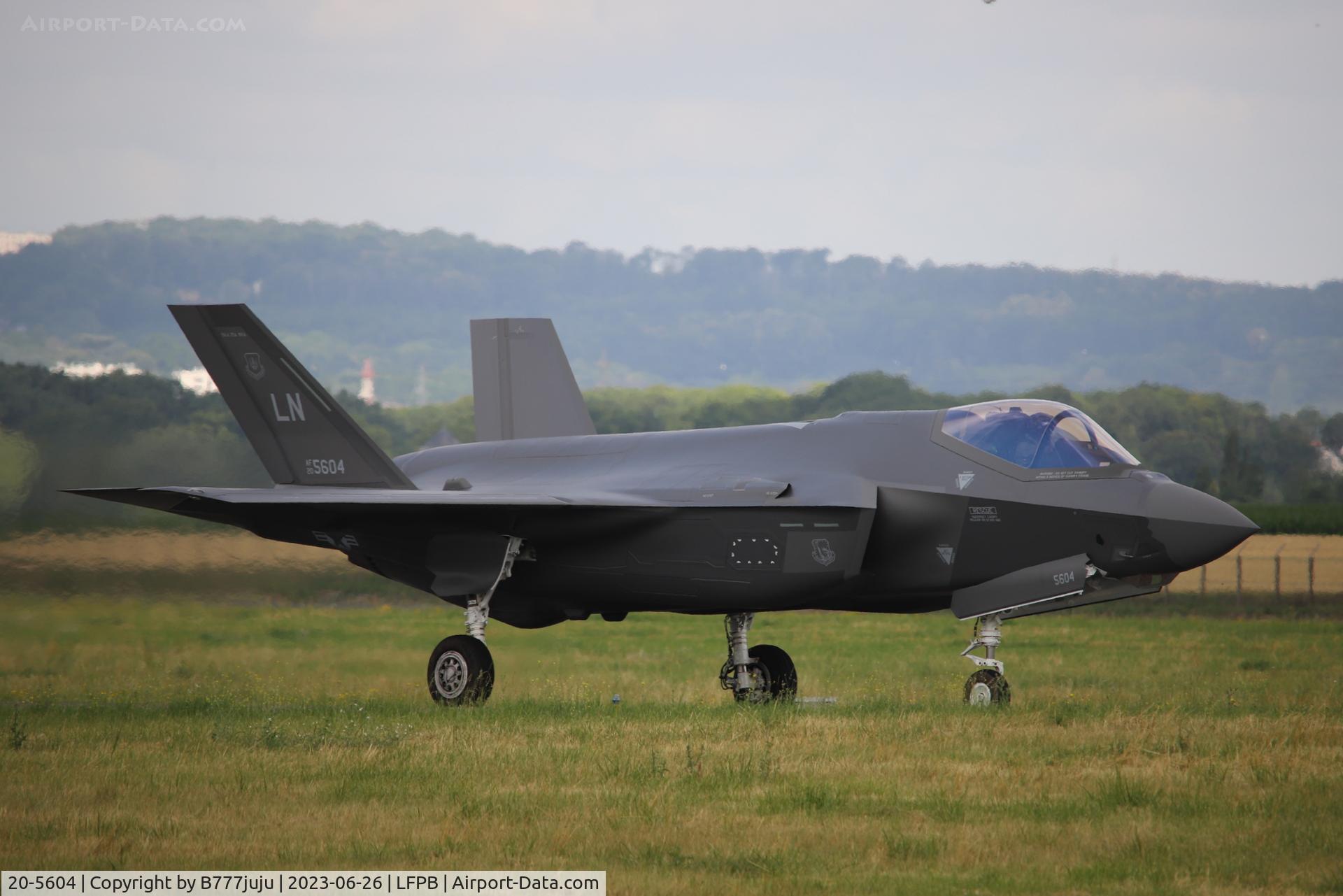 20-5604, Lockheed Martin F-35A Lightning II, c/n AF-364, at SIAE 2023