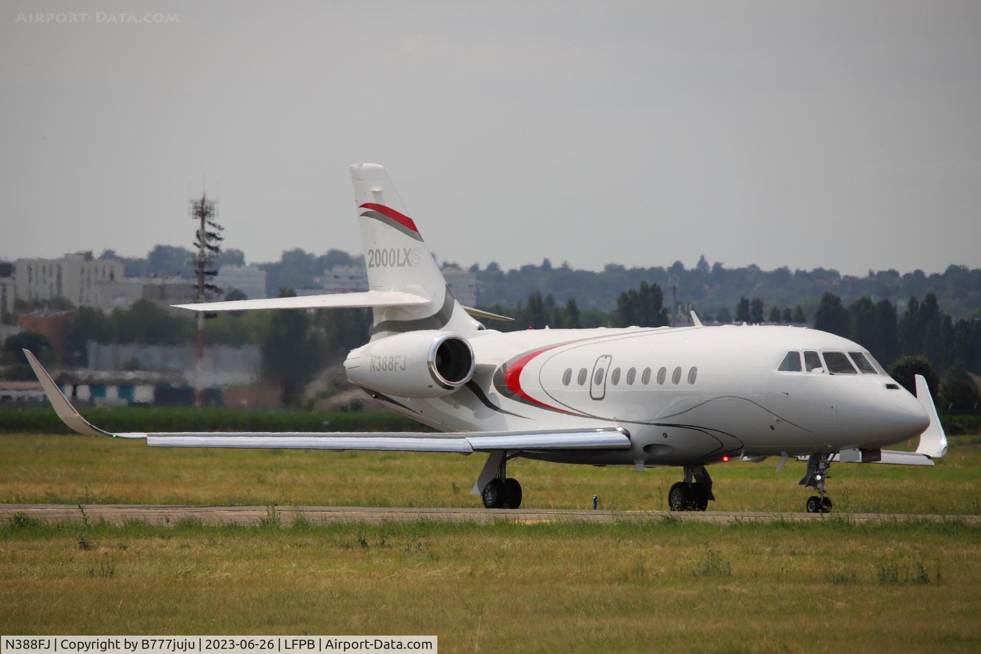 N388FJ, 2021 Dassault Falcon 2000LX C/N 388, at SIAE 2023