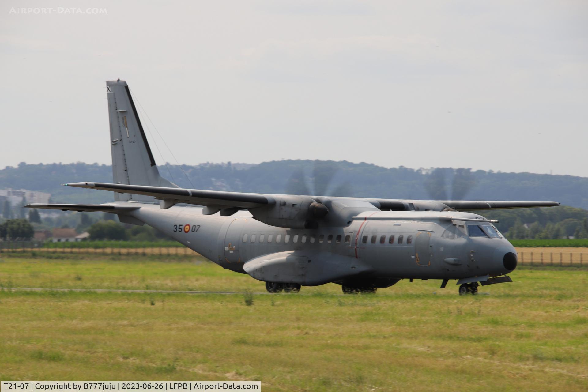 T21-07, 2003 CASA C-295M C/N EA03-07-009, at SIAE 2023