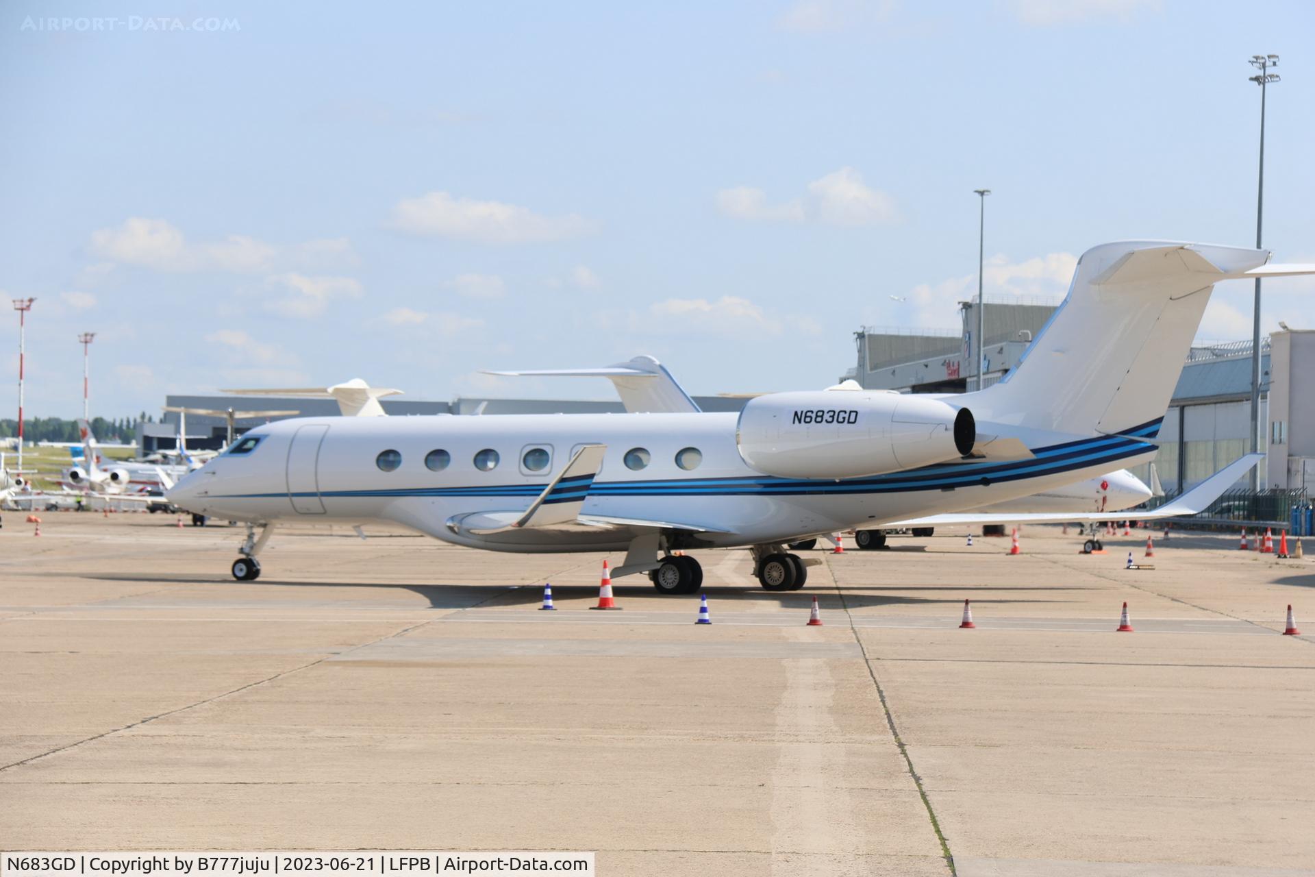 N683GD, Gulfstream Aerospace G600 (G-VII) C/N 73083, at Le Bourget