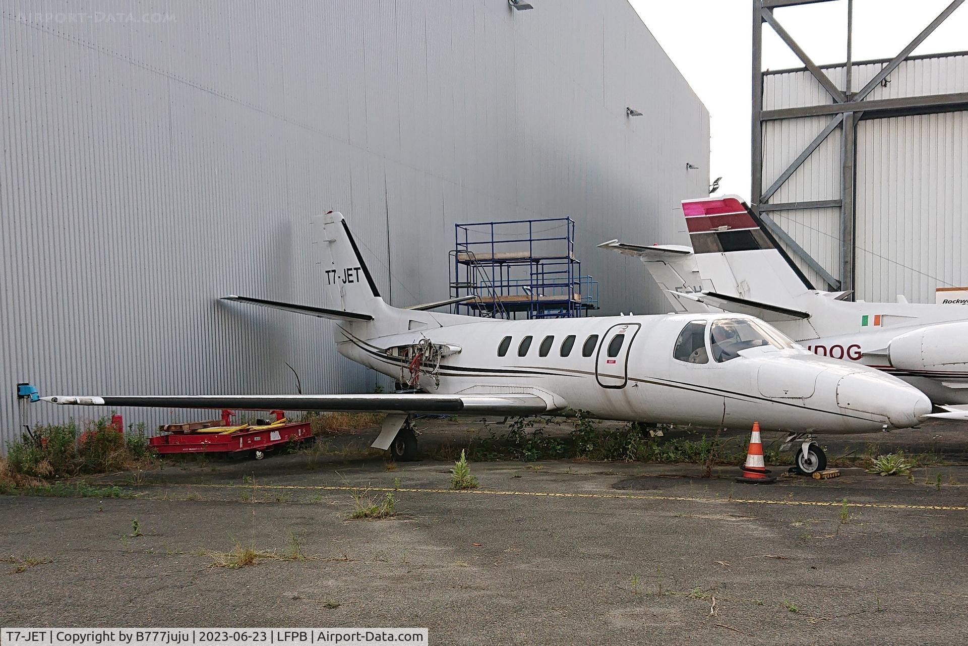 T7-JET, 1988 Cessna 551 Citation II/SP C/N 551-0355, at Le Bourget