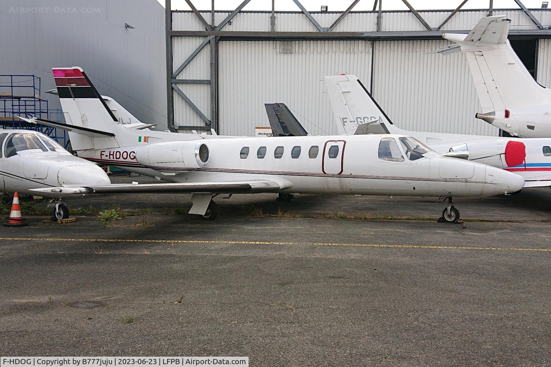 F-HDOG, 1979 Cessna 550 Citation II C/N 550-0085, at Le Bourget