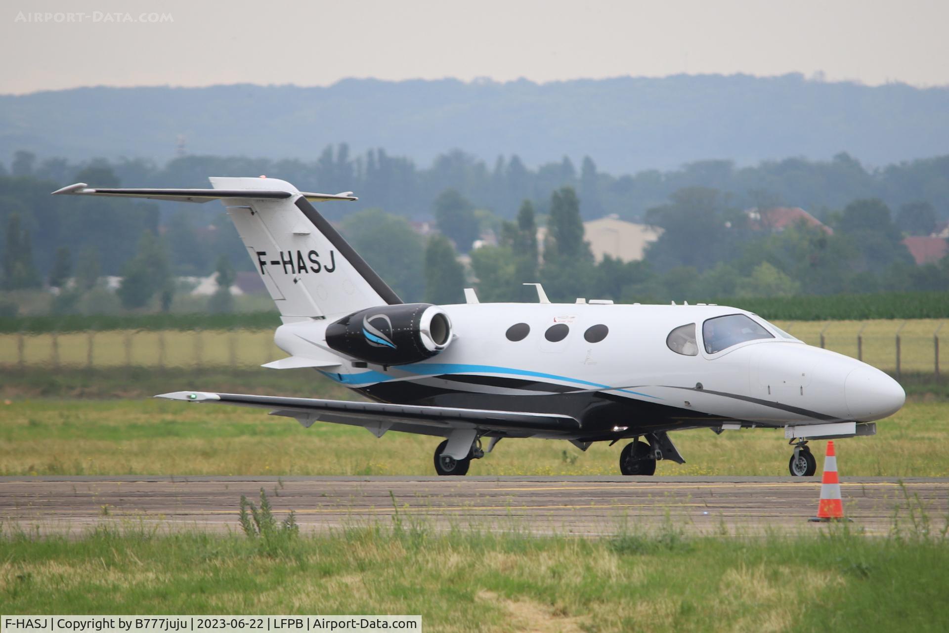 F-HASJ, 2007 Cessna 510 Citation Mustang Citation Mustang C/N 510-0072, at Le Bourget