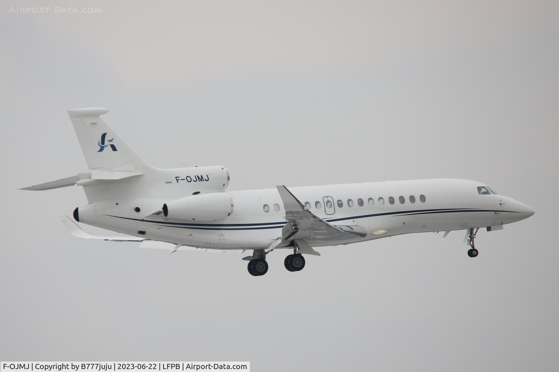 F-OJMJ, 2020 Dassault Falcon 8X C/N 454, at Le Bourget