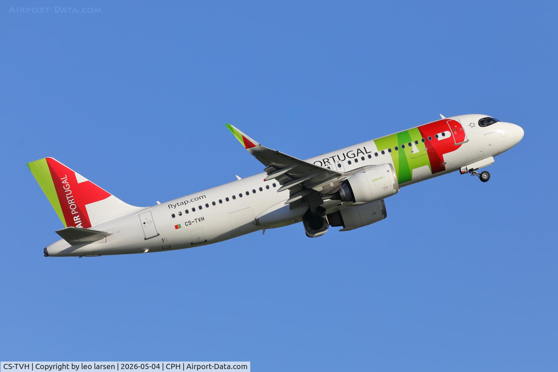 CS-TVH, 2020 Airbus A320-251N, c/n 10033, Copenhagen 4.5.2026
