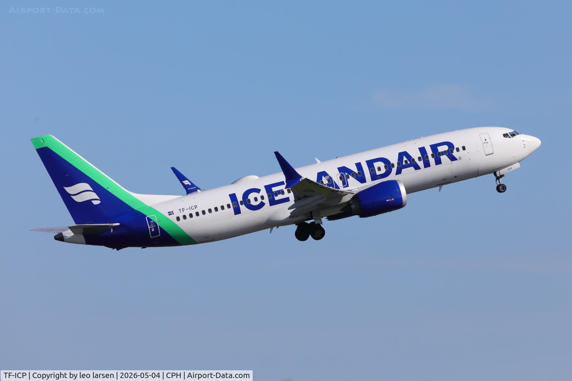 TF-ICP, 2019 Boeing 737-8 MAX, c/n 44360 l/n 7486, Copenhagen 4.5.2026